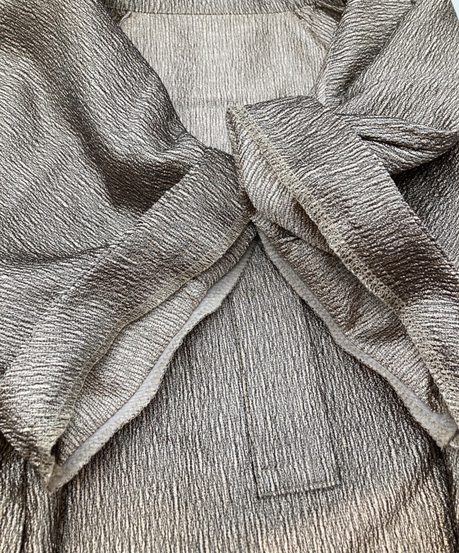 中古・古着通販】machatt (マチャット) メタリックパフスリーブ