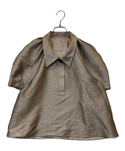 中古・古着通販】machatt (マチャット) メタリックパフスリーブ