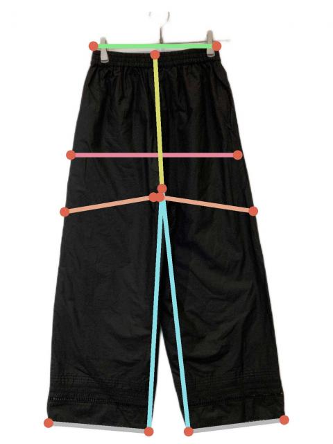 中古・古着通販】machatt (マチャット) コットンレースパンツ 25010422
