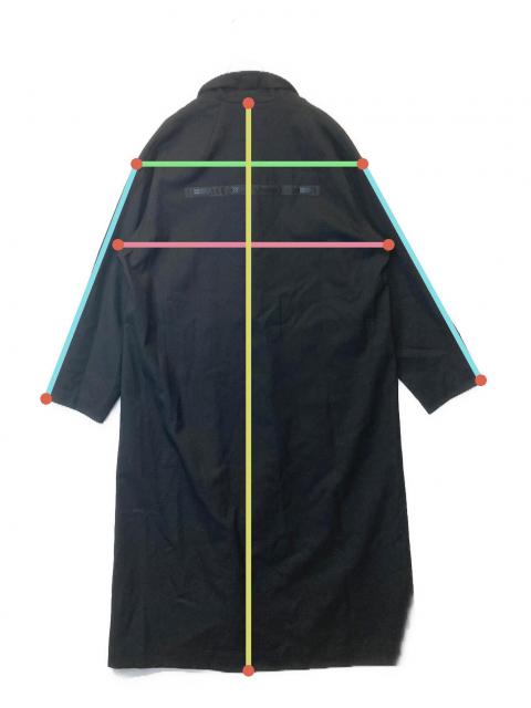 中古・古着通販】GROUND Y (グラウンドワイ) T/Wギャバジンバック