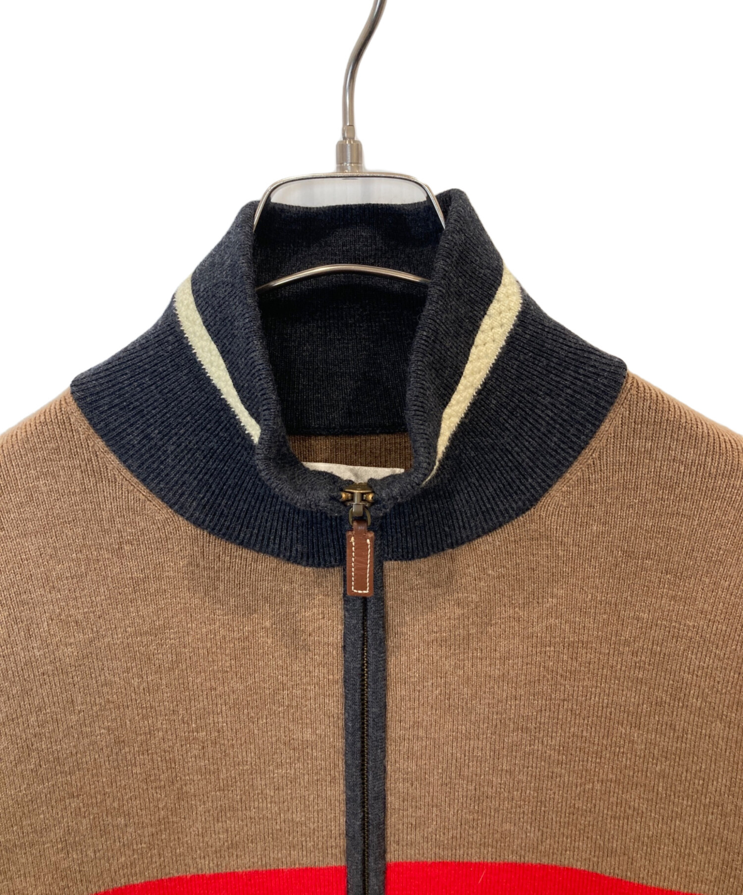 中古・古着通販】WALES BONNER (ウェールズボナー) GEORGE ZIP KNIT