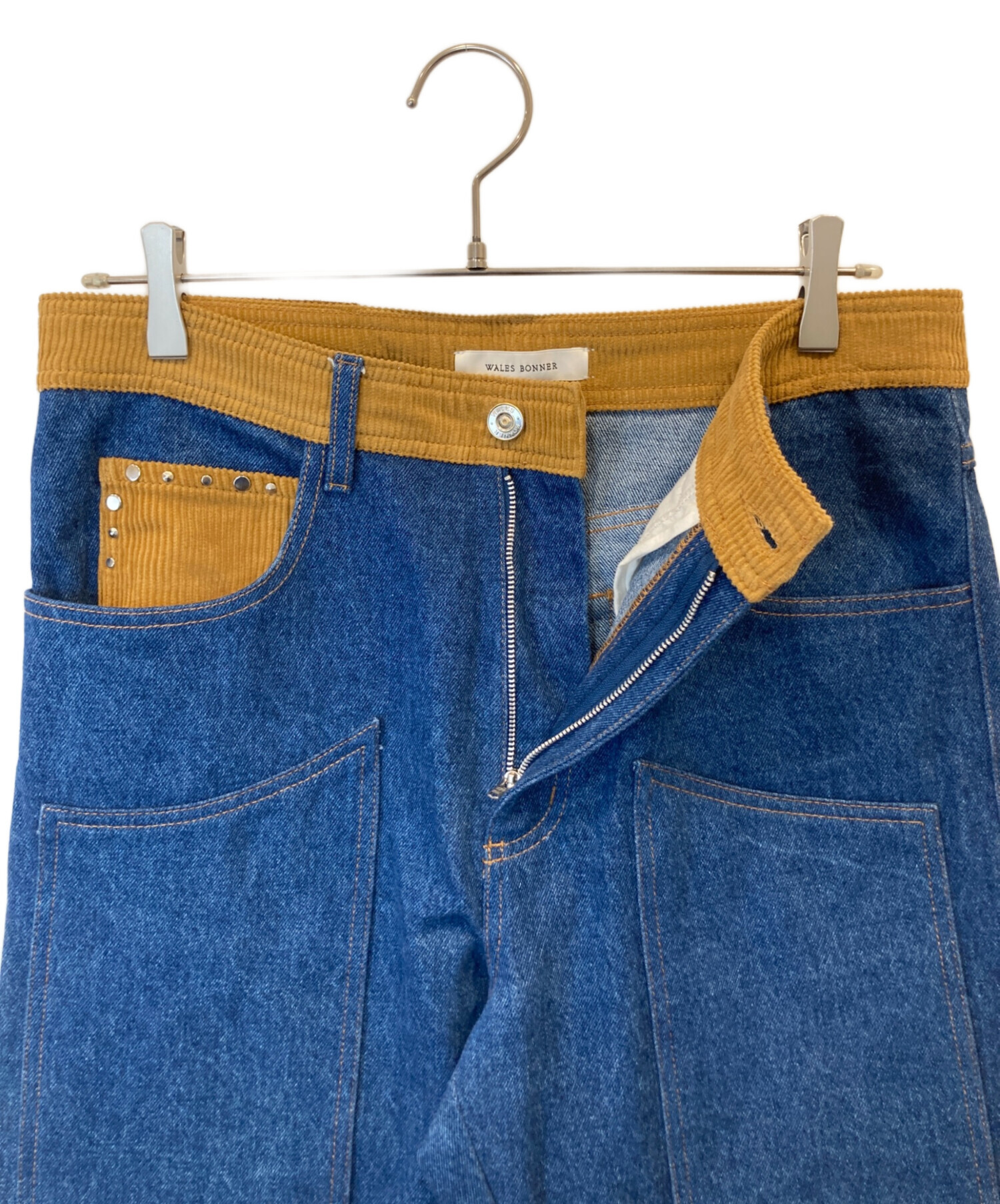 中古・古着通販】WALES BONNER (ウェールズボナー) コーデュロイ切替