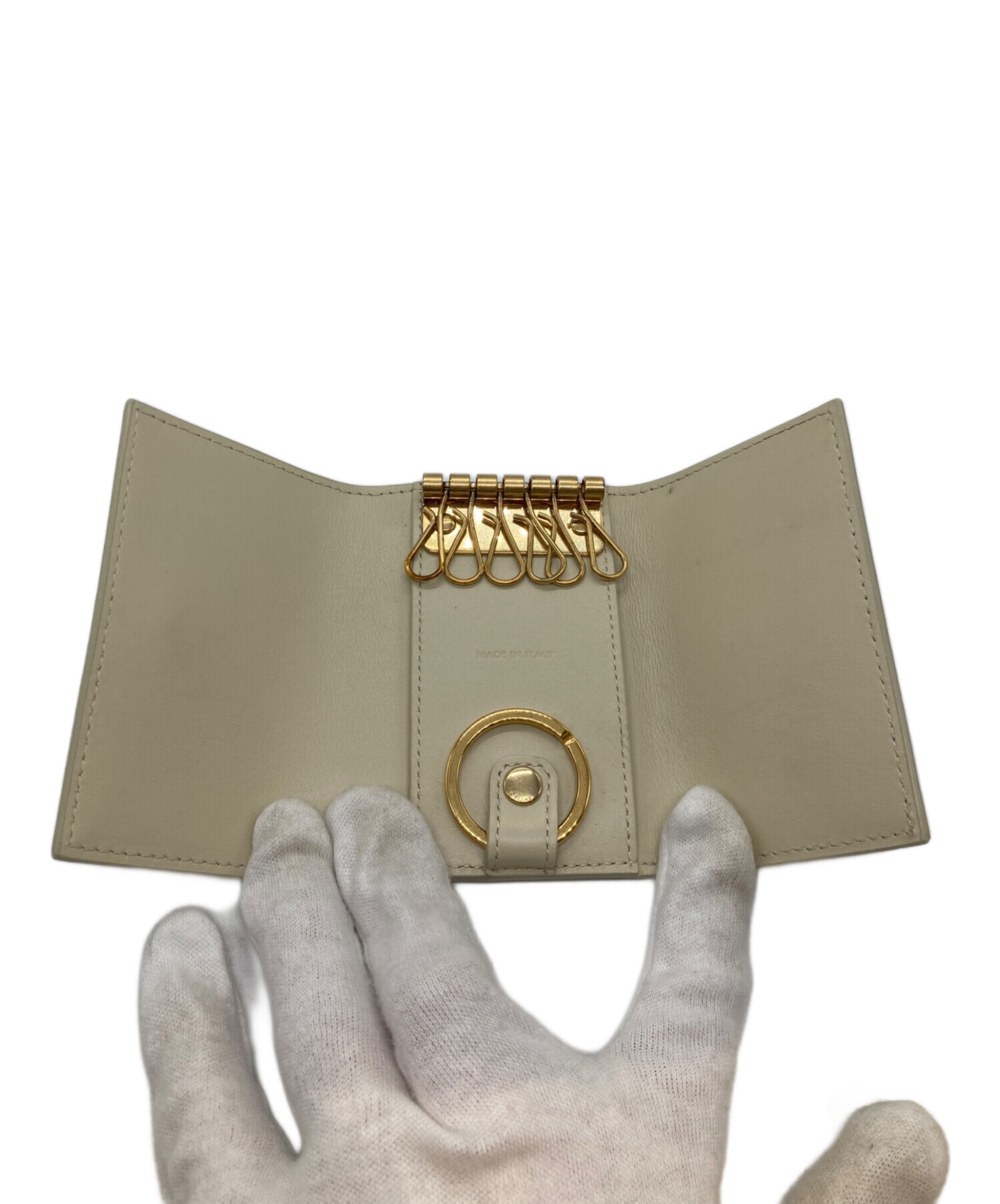 中古・古着通販】CELINE (セリーヌ) 6連キーケース U-LM-1263 ベージュ