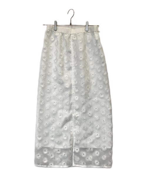 イエナ IENA 24SS シアージャガード刺繍スカート タイト ロング 36 ブラック /HK ■OS イエナ IENA 24SS シアージャガード刺繍スカート タイト ロング 36 ブラック /HK □OS シアージャガード