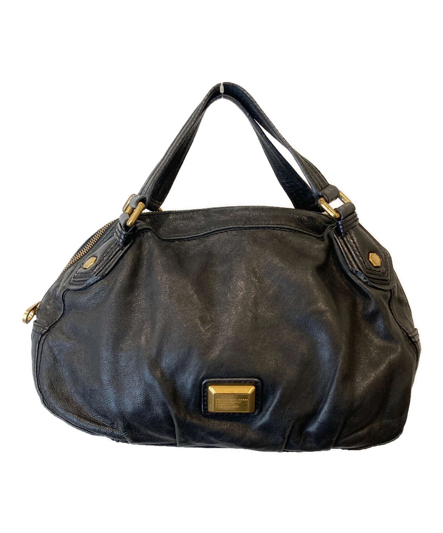 正規品　マークバイマークジェイコブス レザー　2way バッグ　y2k 超美品】マークバイマークジェイコブス 2WAYレザーバッグ Y2K 黒