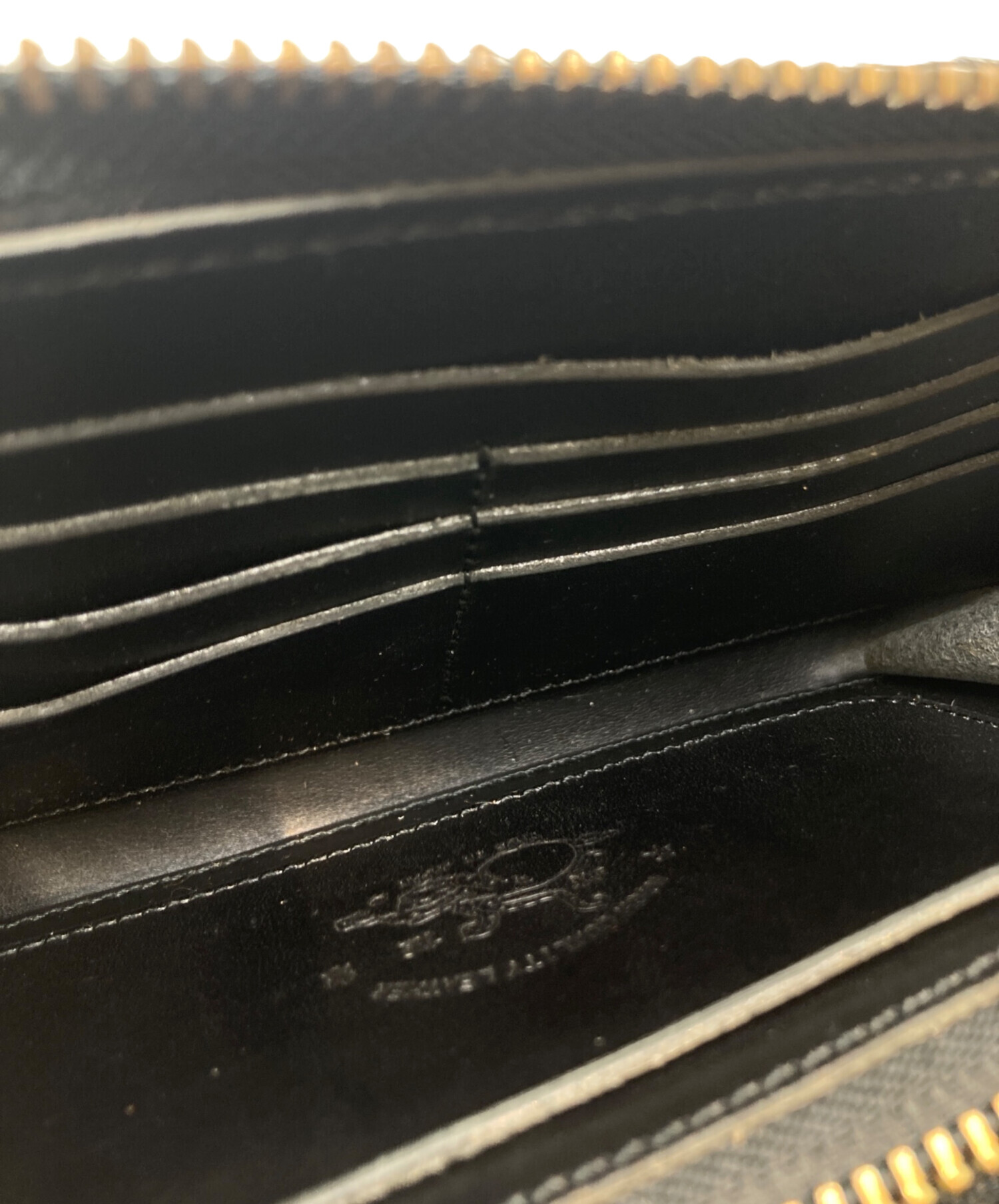 中古・古着通販】革蛸謹製 (カワタコキンセイ) 長財布 ブラック