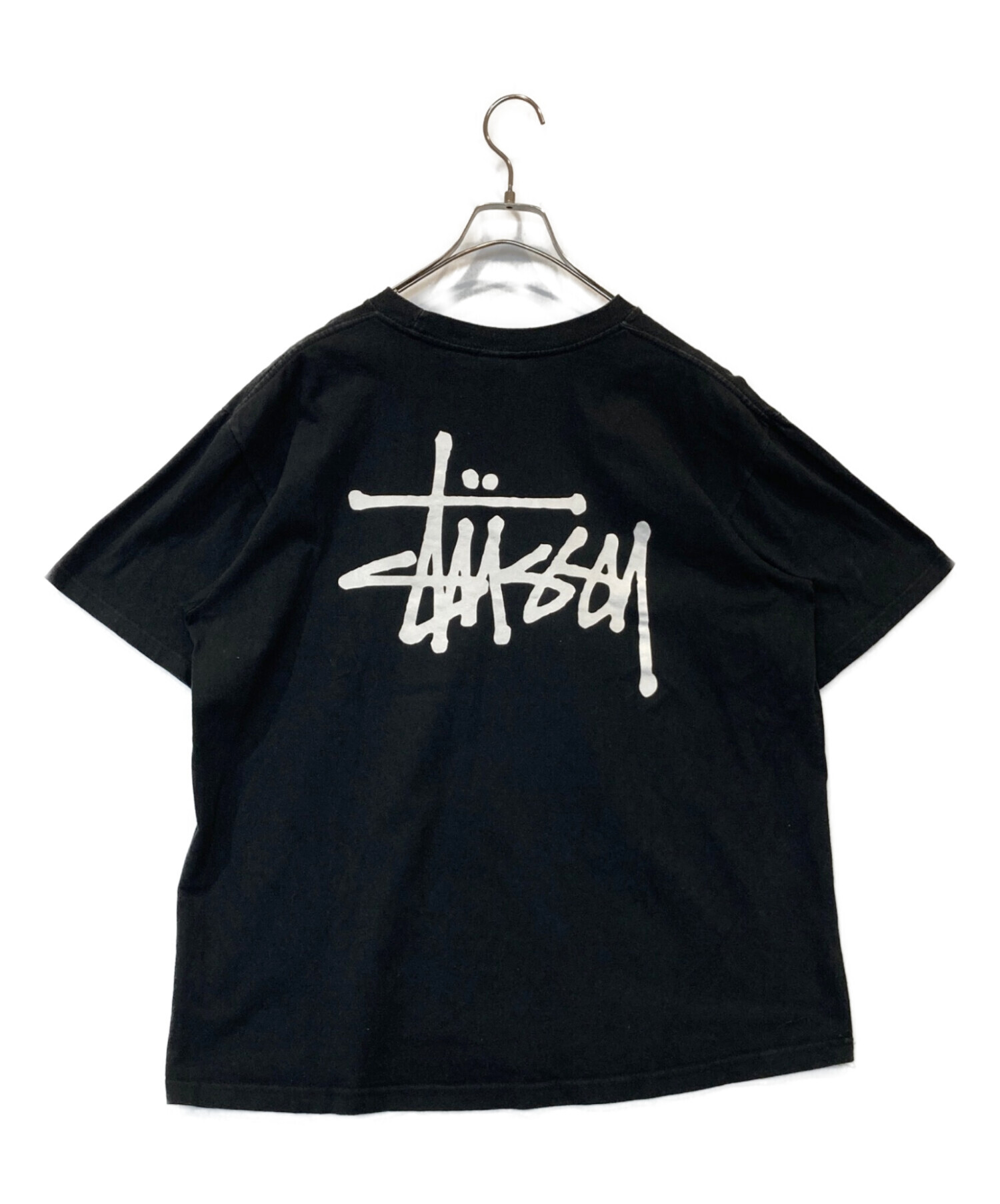 中古・古着通販】stussy (ステューシー) Tシャツ ブラック サイズ:M