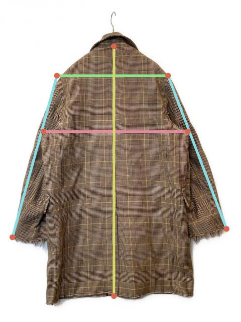 中古・古着通販】MARNI (マルニ) グレンチェックカットオフロング