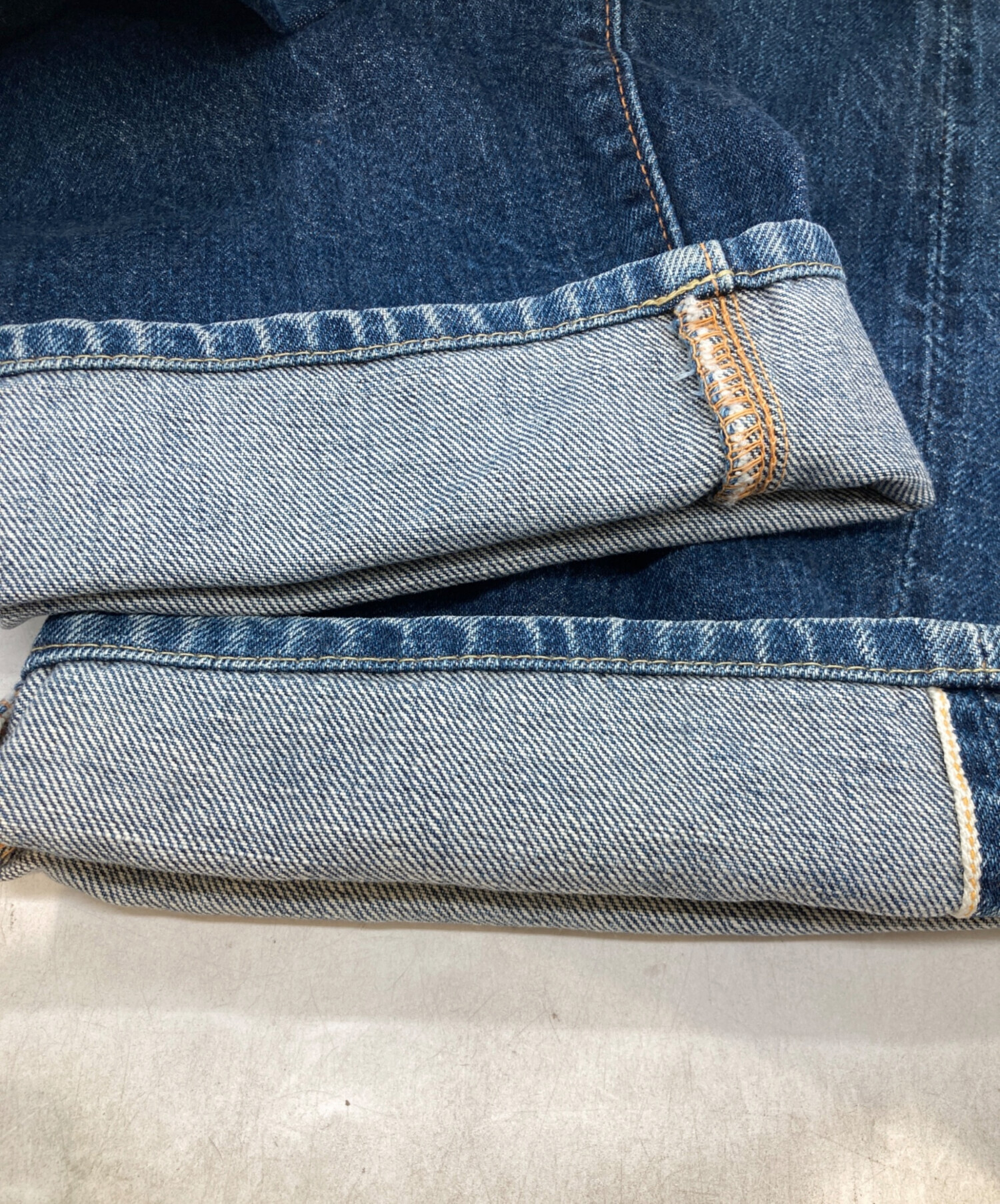 中古・古着通販】EVISU (エヴィス) デニムパンツ インディゴ サイズ