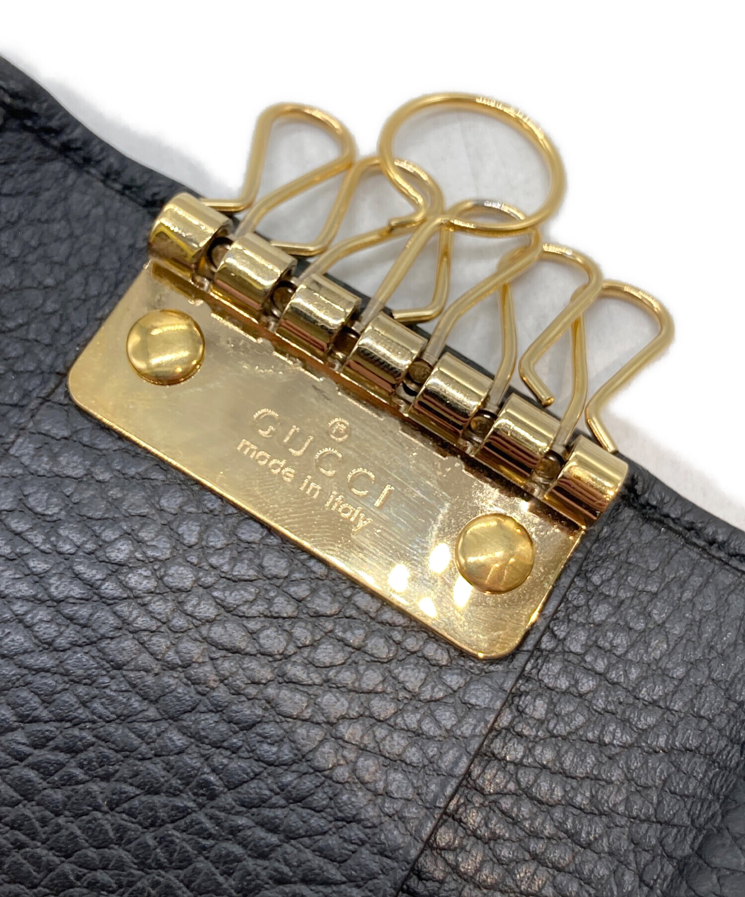 【新品未使用 GUCCI】キーケース 楽天市場】グッチ GUCCI キーケース プチ マーモント ダラーカーフ