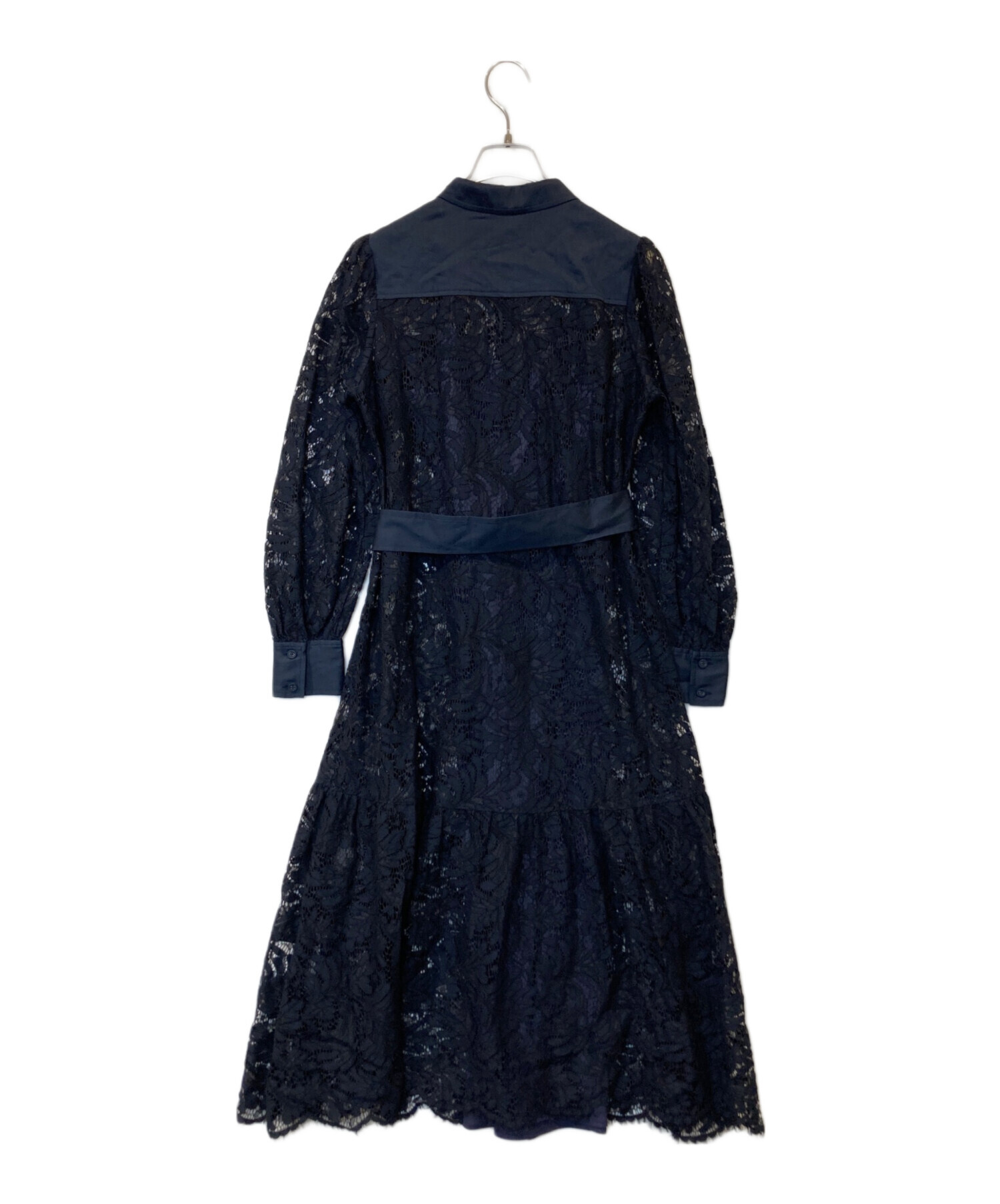 中古・古着通販】Diagram (ダイアグラム) レースアーミーシャツ