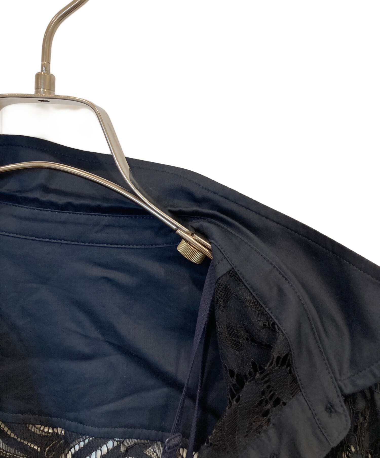 中古・古着通販】Diagram (ダイアグラム) レースアーミーシャツ