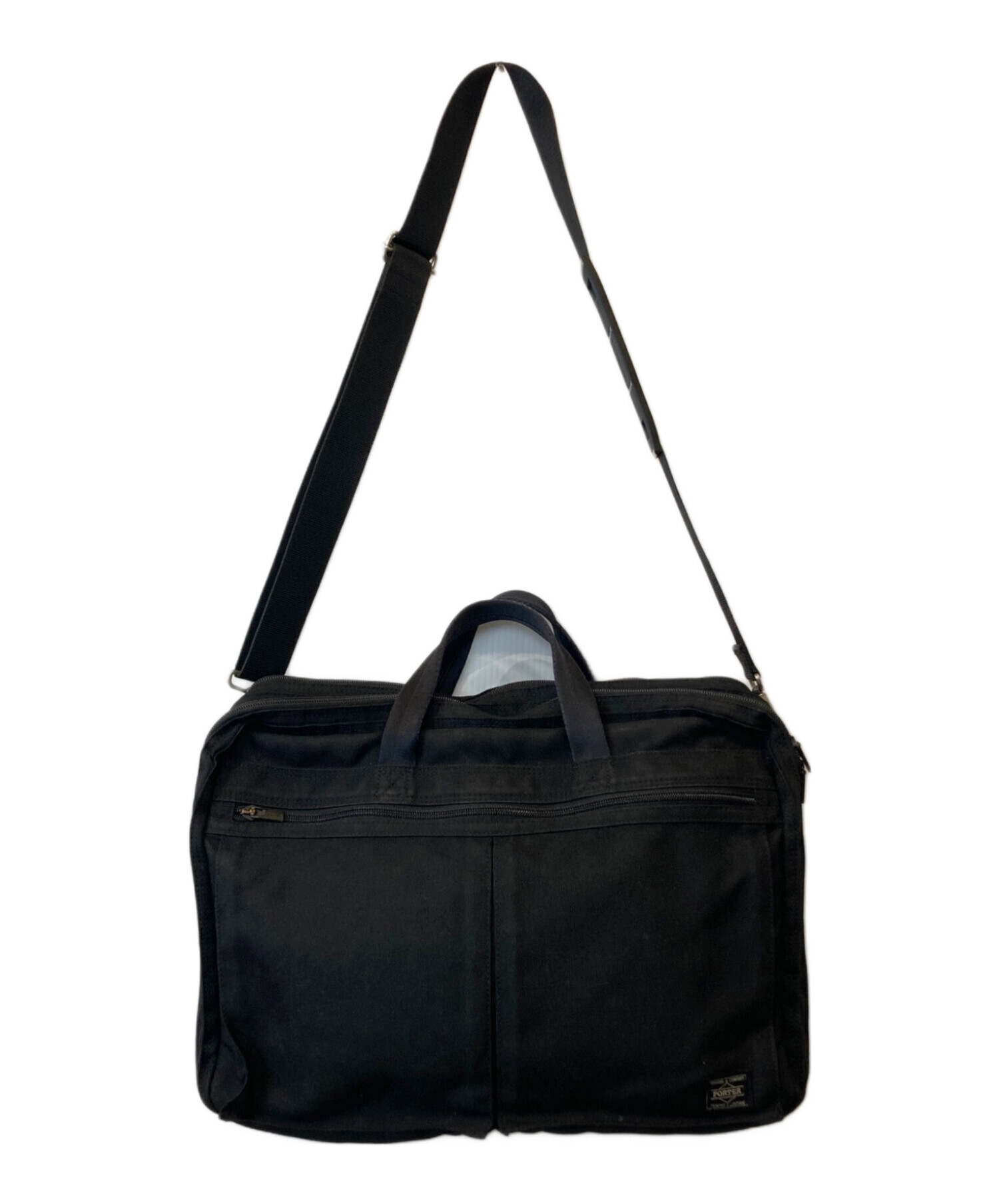 中古・古着通販】PORTER (ポーター) 2WAYブリーフケース ブラック