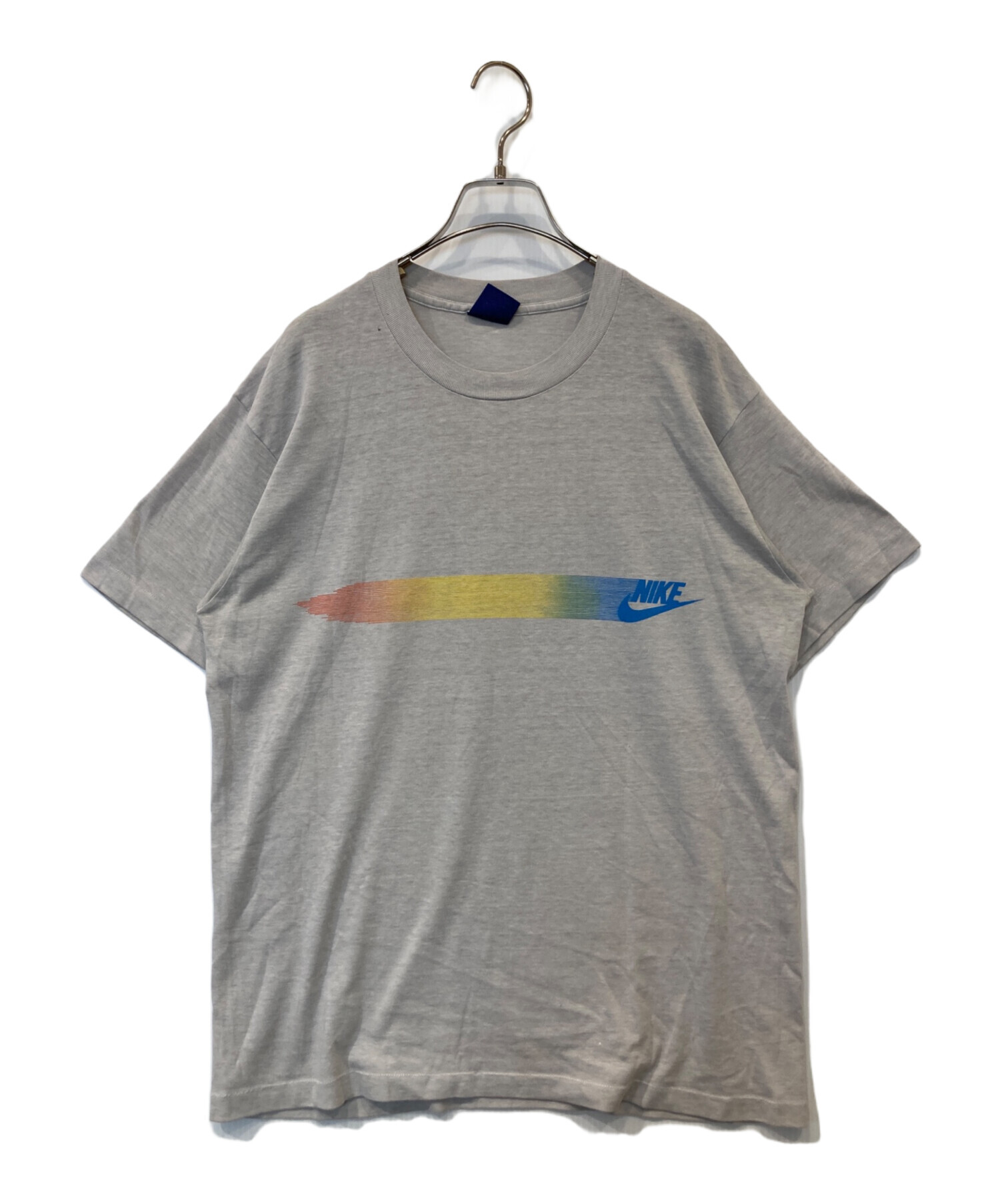 中古・古着通販】NIKE (ナイキ) モーションロゴ Tシャツ グレー サイズ