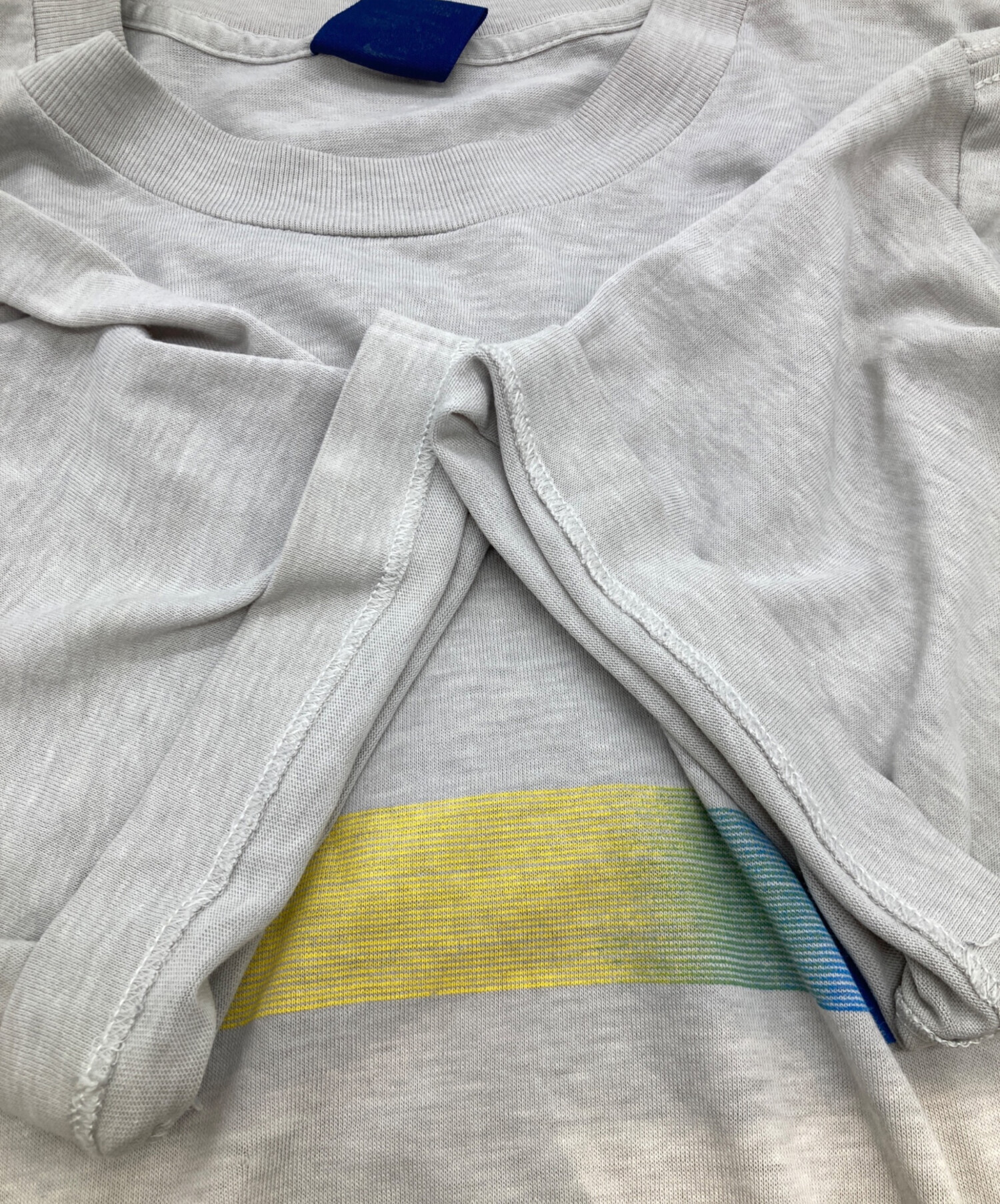 中古・古着通販】NIKE (ナイキ) モーションロゴ Tシャツ グレー サイズ