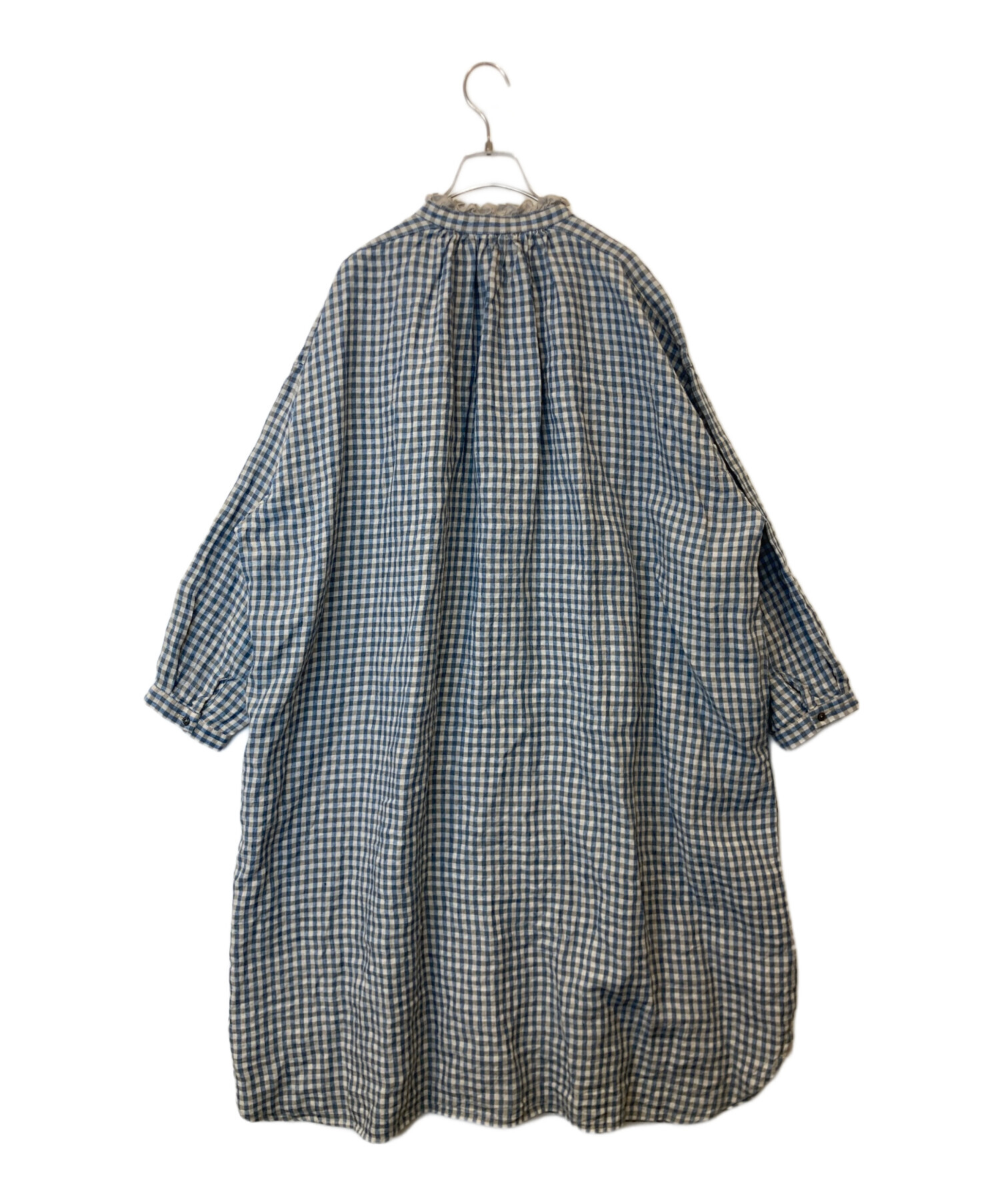 中古・古着通販】nest Robe (ネストローブ) リネンギンガムクロップド