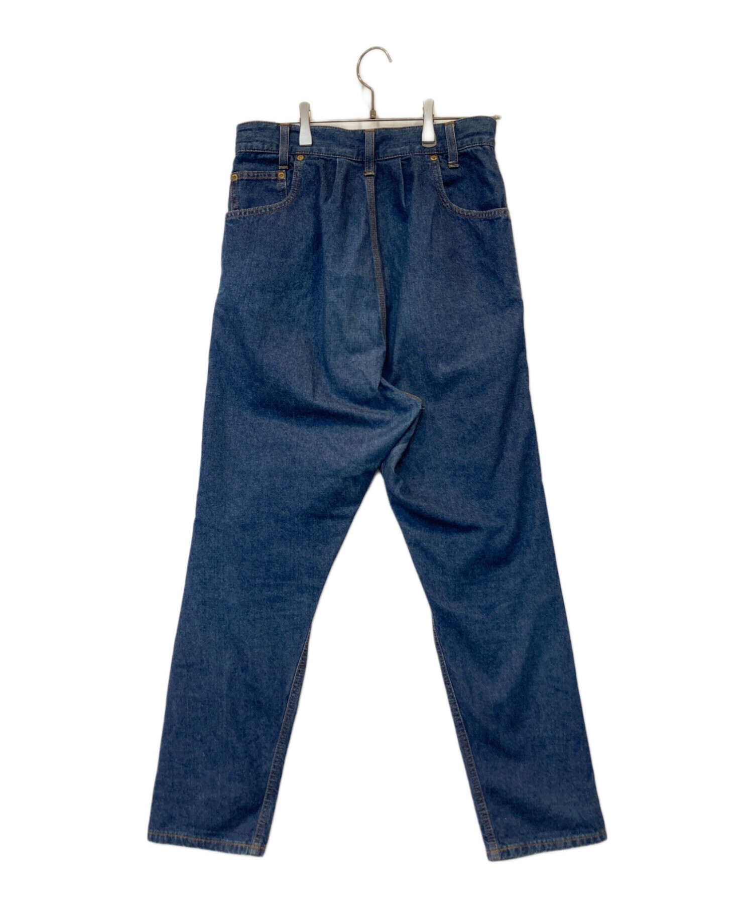 Lee × mercibeaucoup サルエルデニムパンツ M インディゴ染め 中古・古着通販】LEE (リー) mercibeaucoup (メルシーボークー