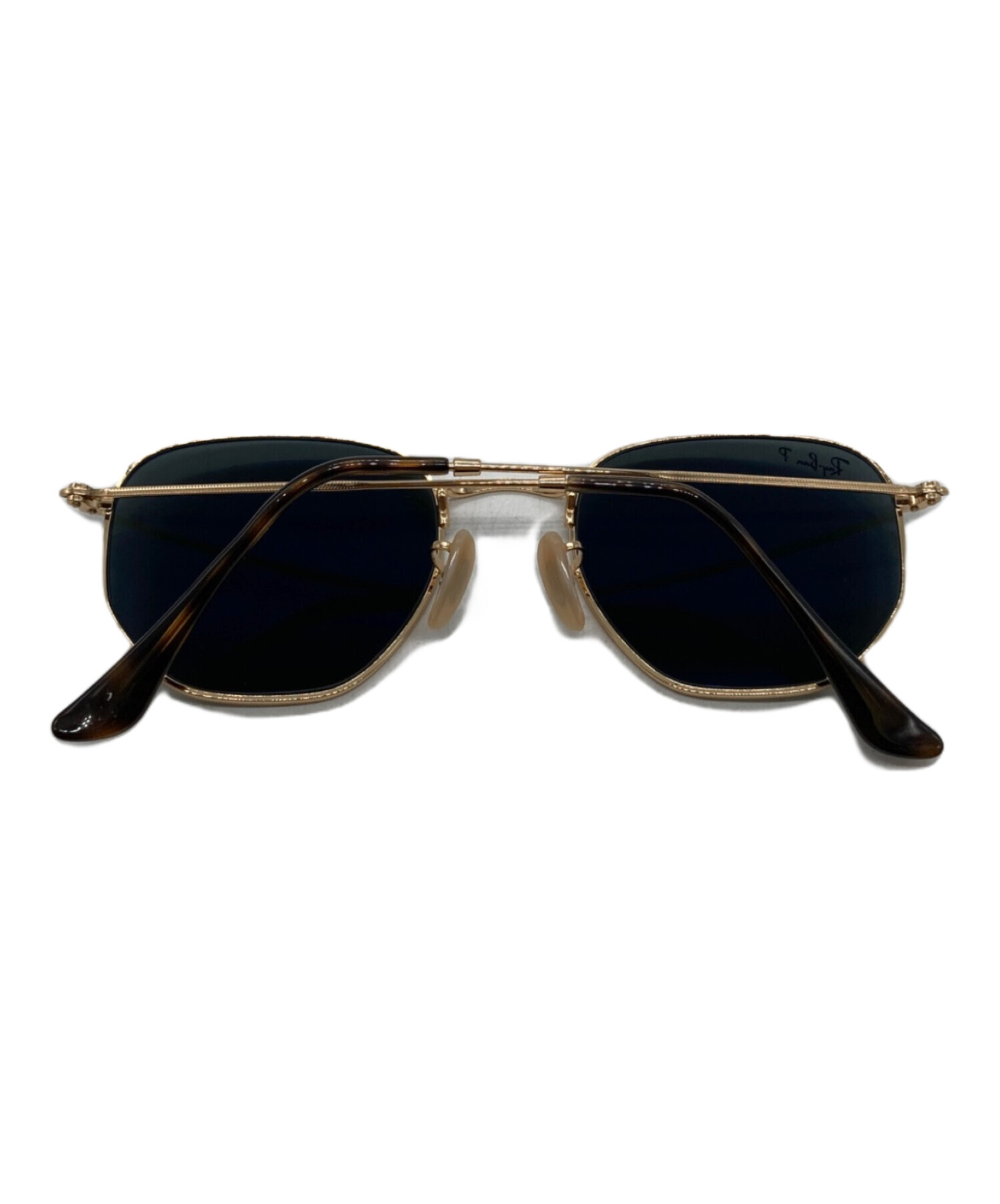 中古・古着通販】RAY-BAN (レイバン) サングラス RB3548-N ゴールド 