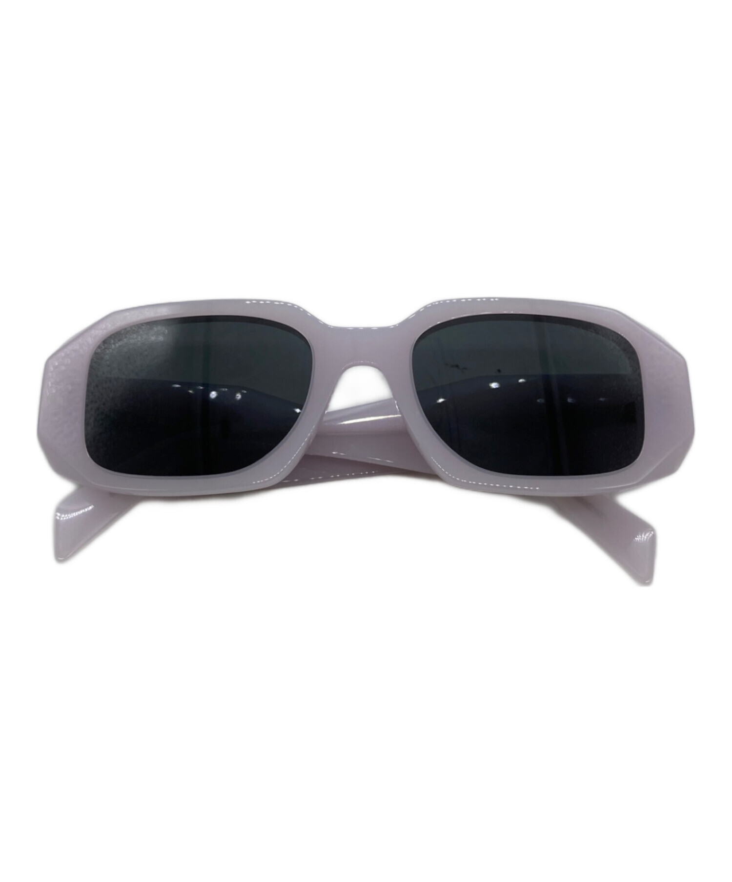 中古・古着通販】PRADA (プラダ) スクエアフレーム サングラス SPR 17W