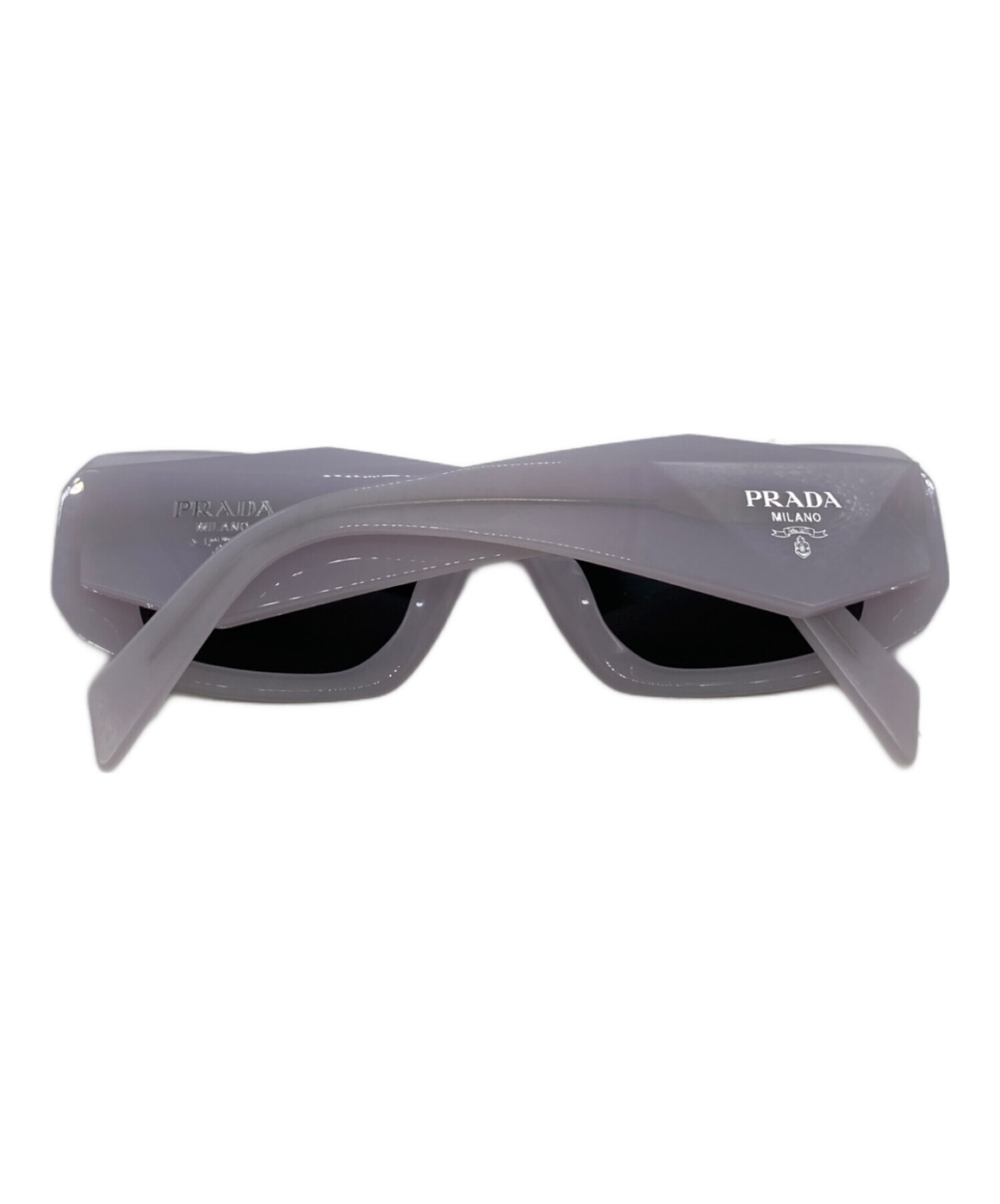 中古・古着通販】PRADA (プラダ) スクエアフレーム サングラス SPR 17W