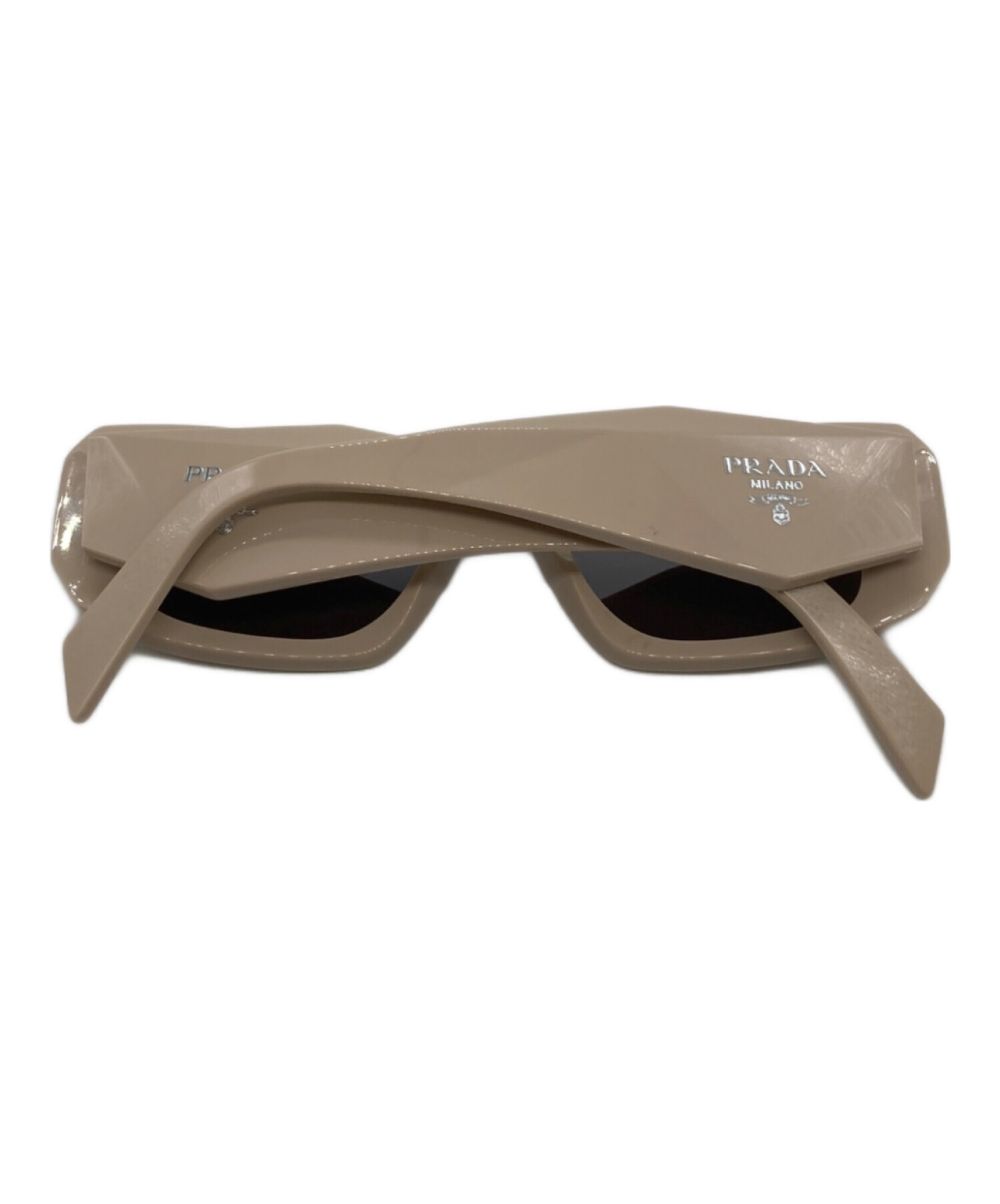 中古・古着通販】PRADA (プラダ) サングラス SPR17W VYJ-6S1 ベージュ