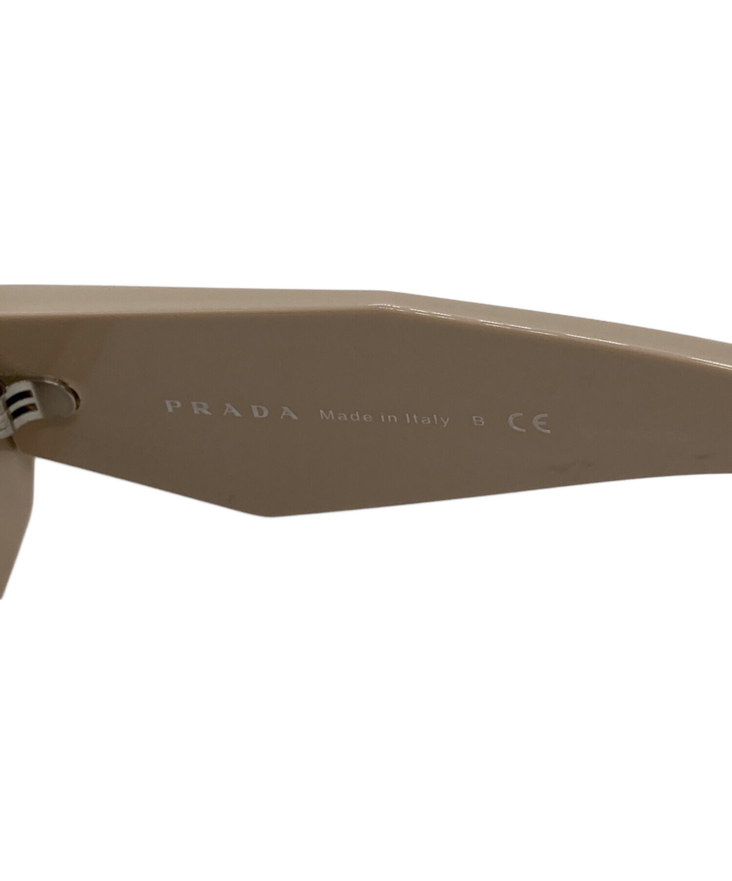 中古・古着通販】PRADA (プラダ) サングラス SPR17W VYJ-6S1 ベージュ
