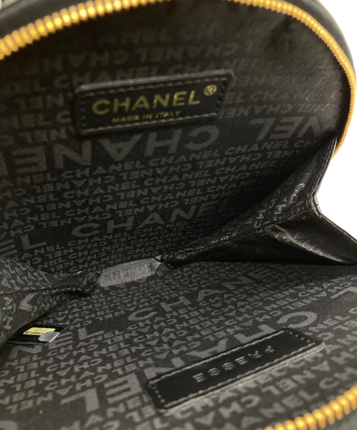 中古・古着通販】CHANEL (シャネル) レコードバッグ ブラック