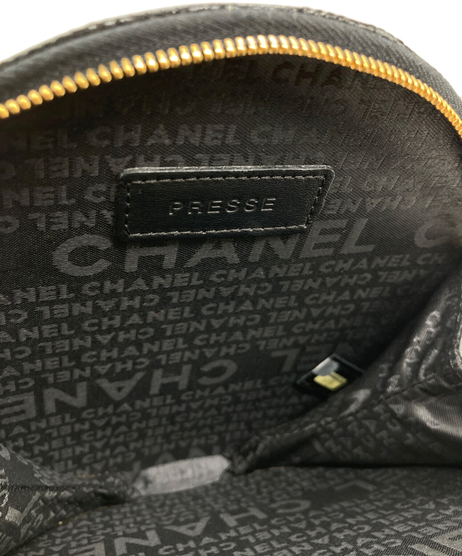 中古・古着通販】CHANEL (シャネル) レコードバッグ ブラック