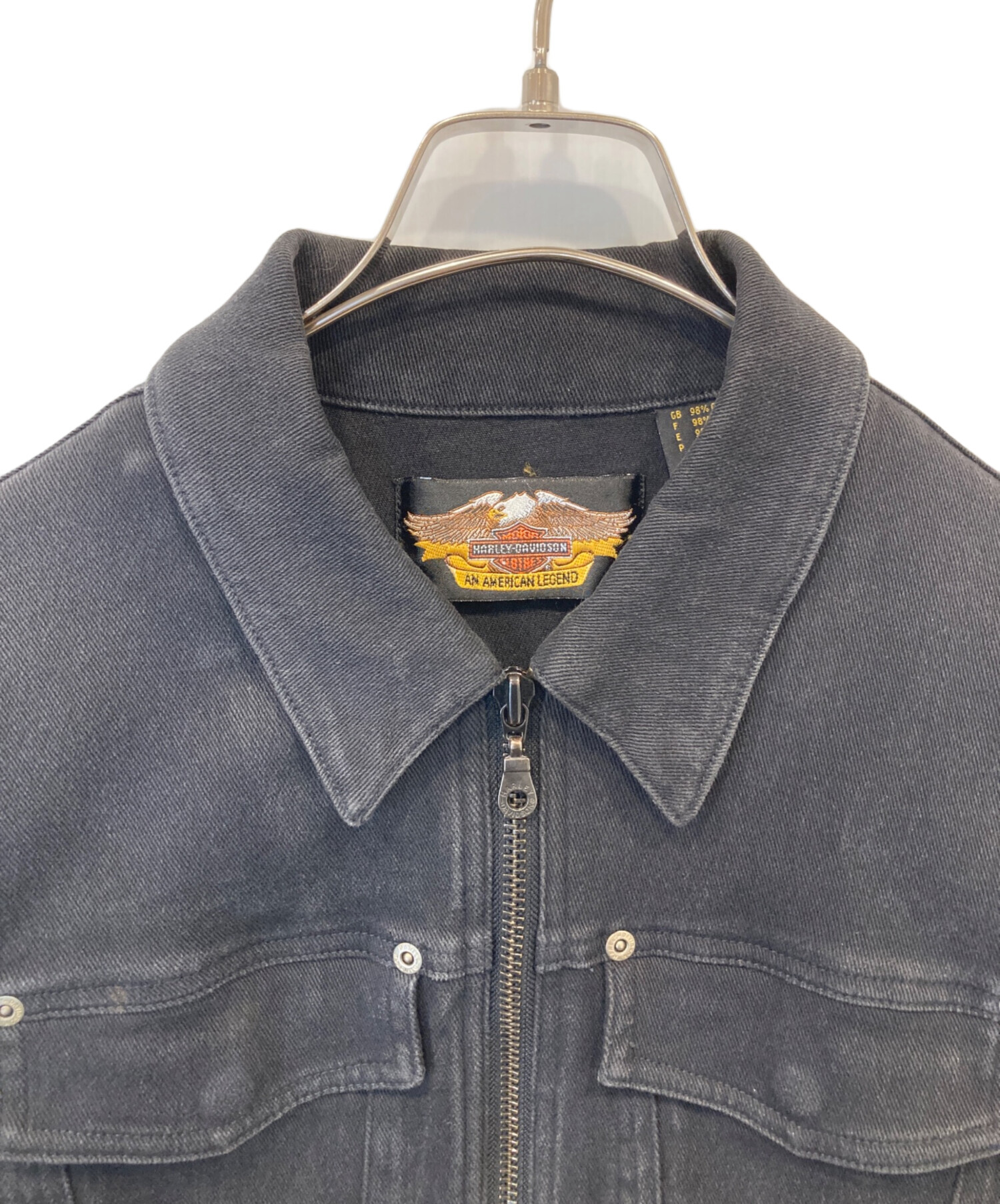 中古・古着通販】HARLEY-DAVIDSON (ハーレーダビッドソン) ジップ