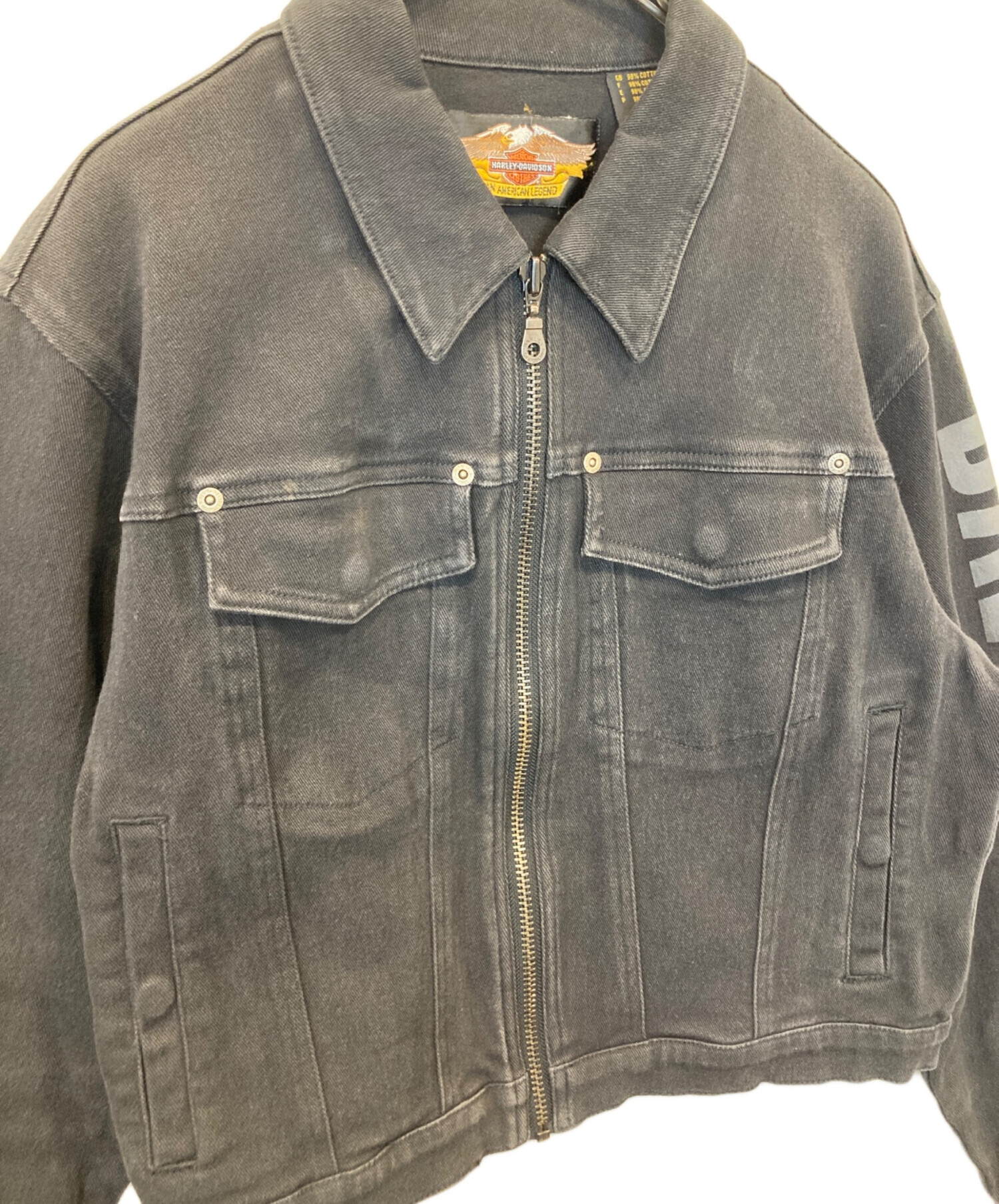 ハーレー トラッカージャケット 中古・古着通販】HARLEY-DAVIDSON (ハーレーダビッドソン) ジップ