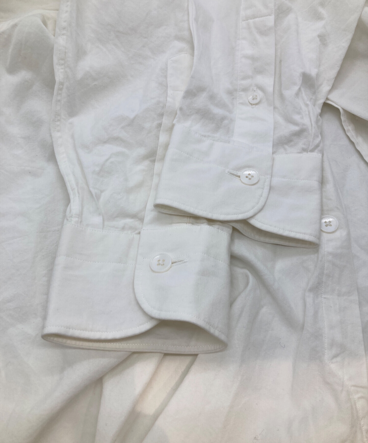 中古・古着通販】COMOLI (コモリ) バンドカラーシャツ R01-02002