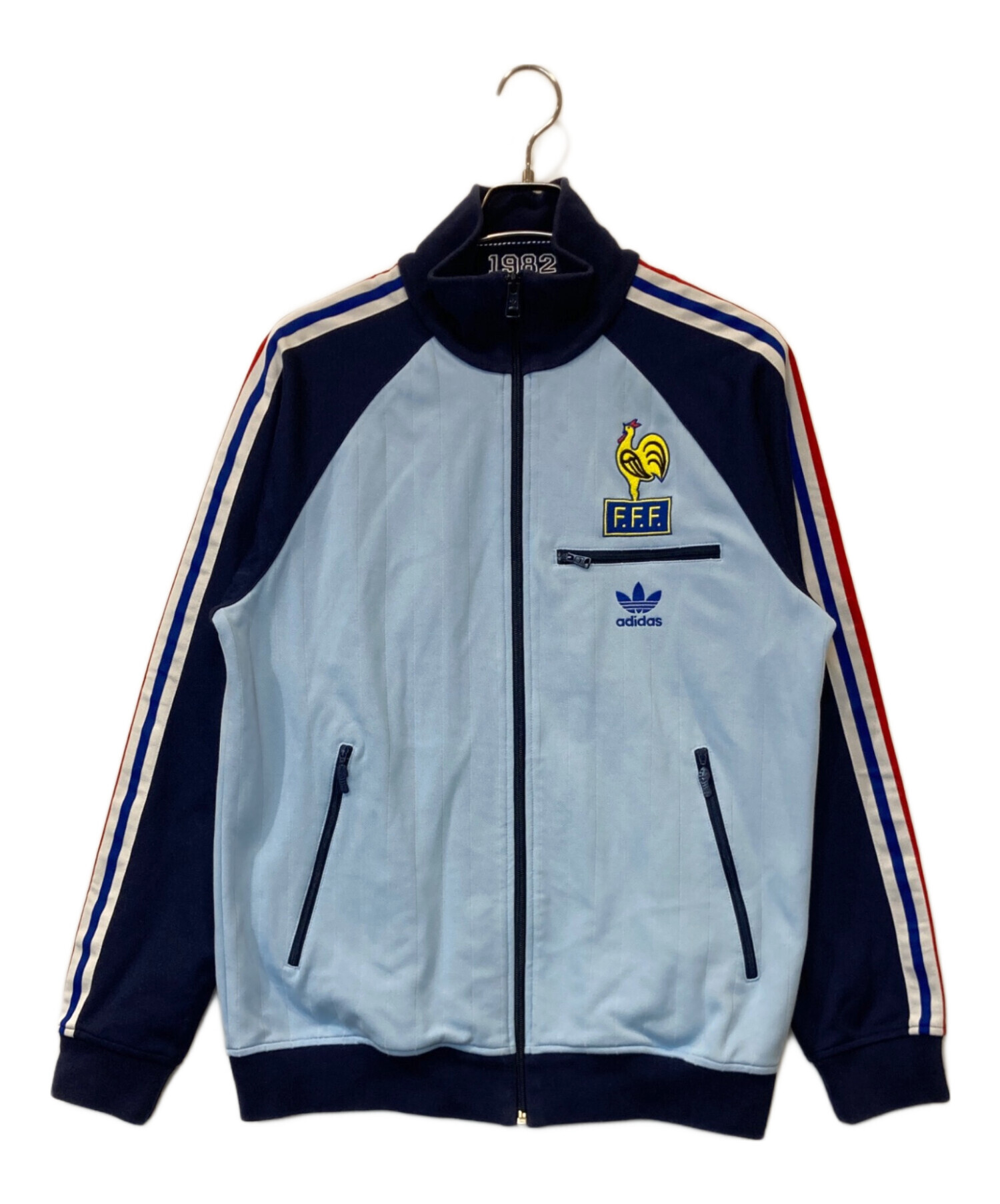 中古・古着通販】adidas (アディダス) トラックジャケット ブルー