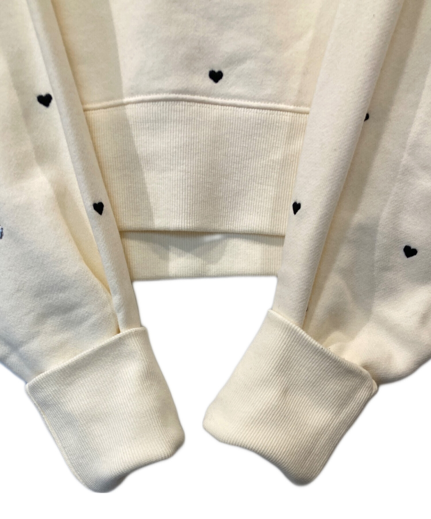 中古・古着通販】furfur (ファーファー) ミニハート刺繍スウェット