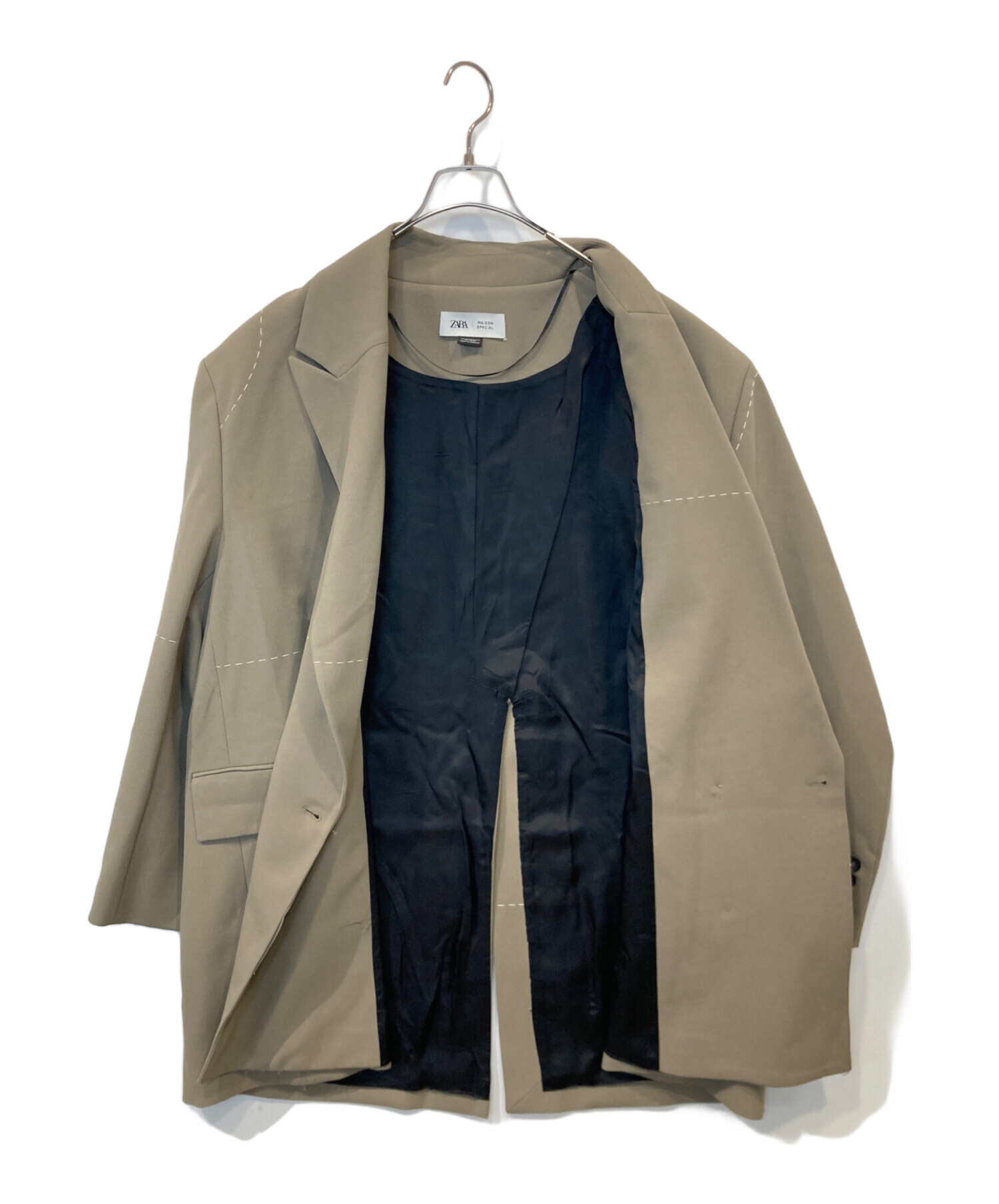 ZARA MAISON SPECIAL コラボオーバーサイズブレザージャケット 中古・古着通販】ZARA (ザラ) MAISON SPECIAL (メゾンスペシャル
