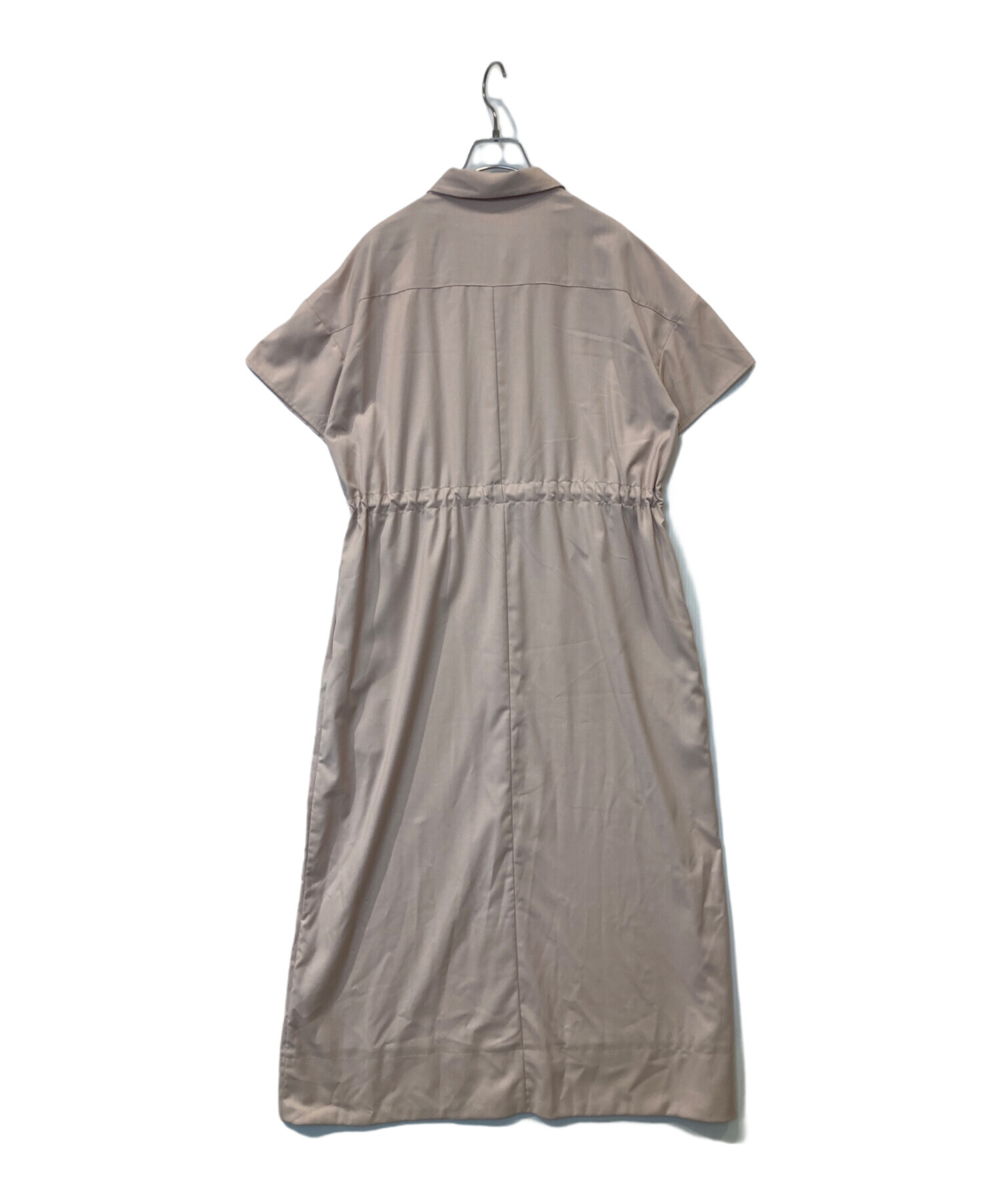 SOEJU ソージュ グレー シャツワンピース　新品タグ付 M 中古・古着通販】SOEJU (ソージュ) ロングシャツワンピース S-00-OP