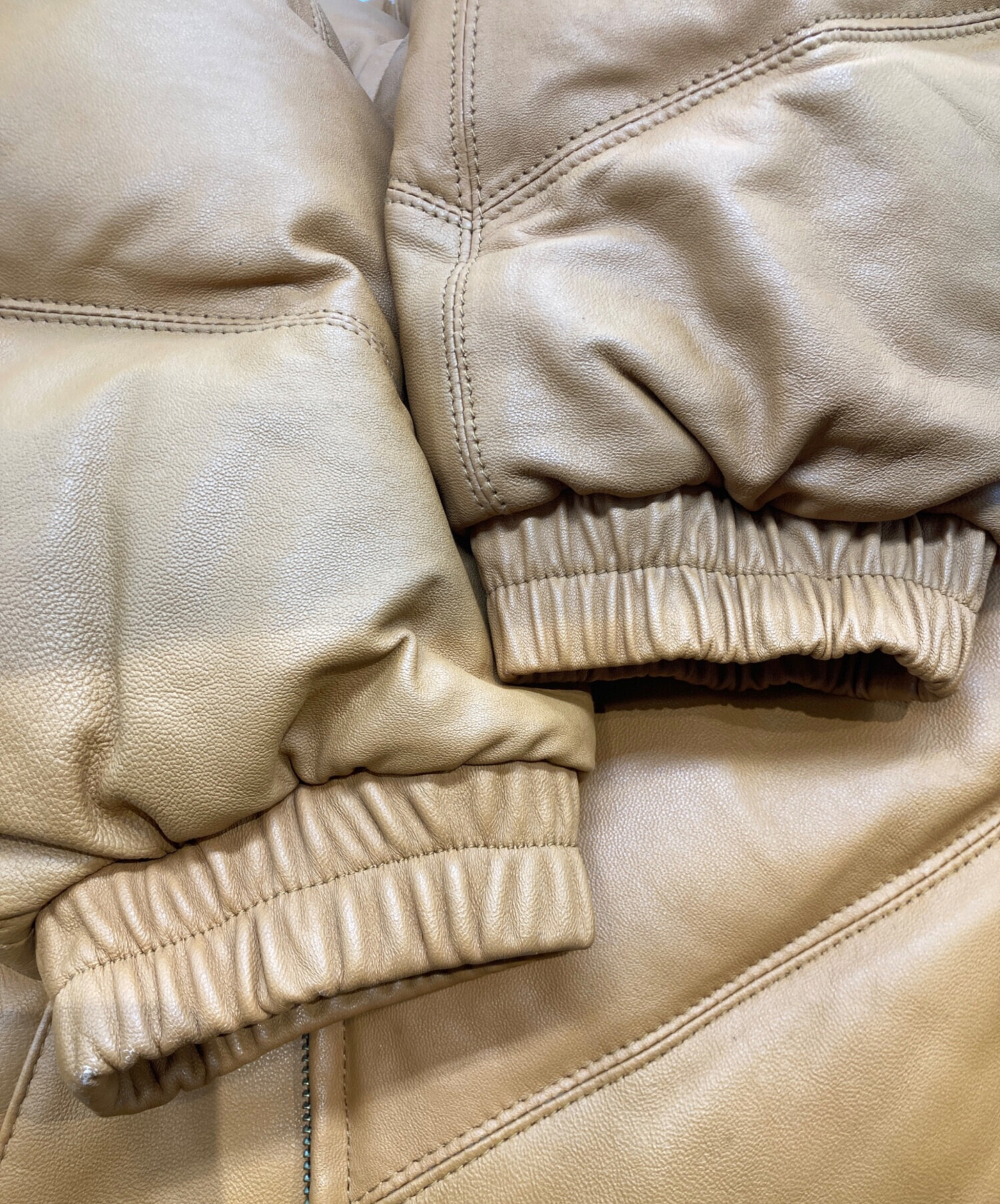 中古・古着通販】LICORICE (リコリス) ラムレザーダウンジャケット