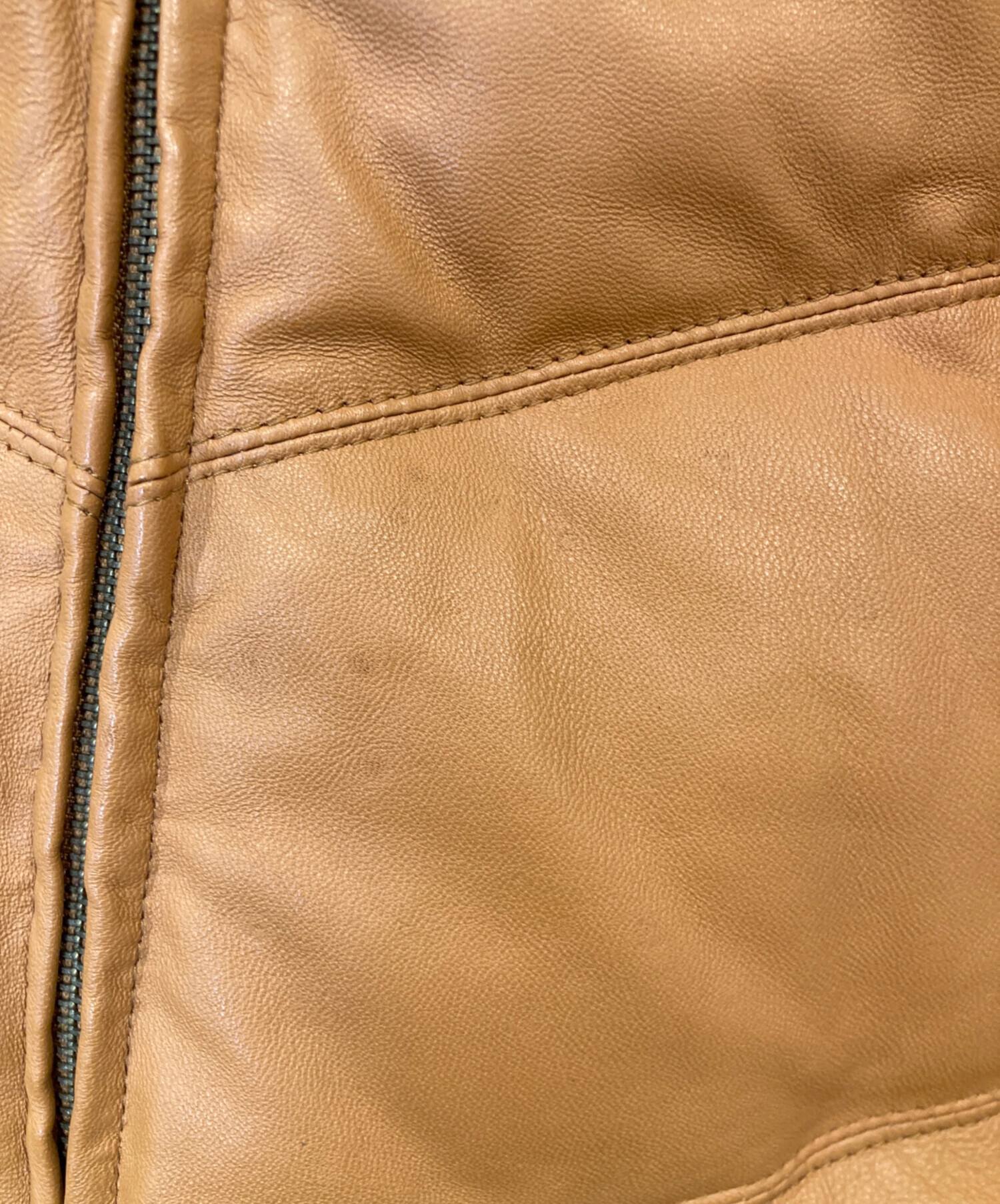 中古・古着通販】LICORICE (リコリス) ラムレザーダウンジャケット