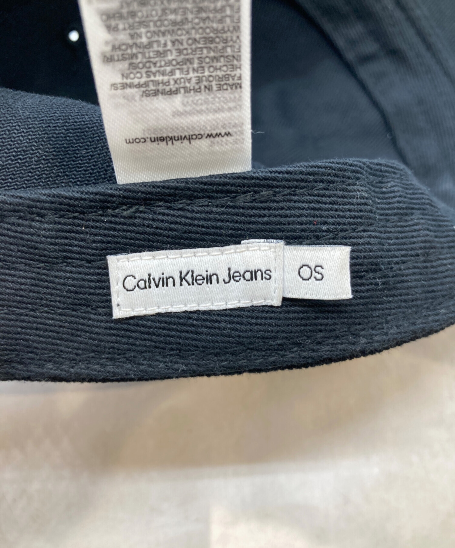 中古・古着通販】Calvin Klein (カルバンクライン) CKロゴキャップ