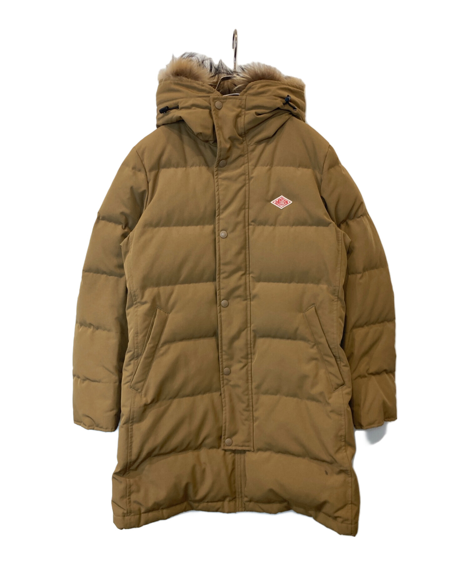 中古・古着通販】DANTON (ダントン) フード付きロングダウンコート JD