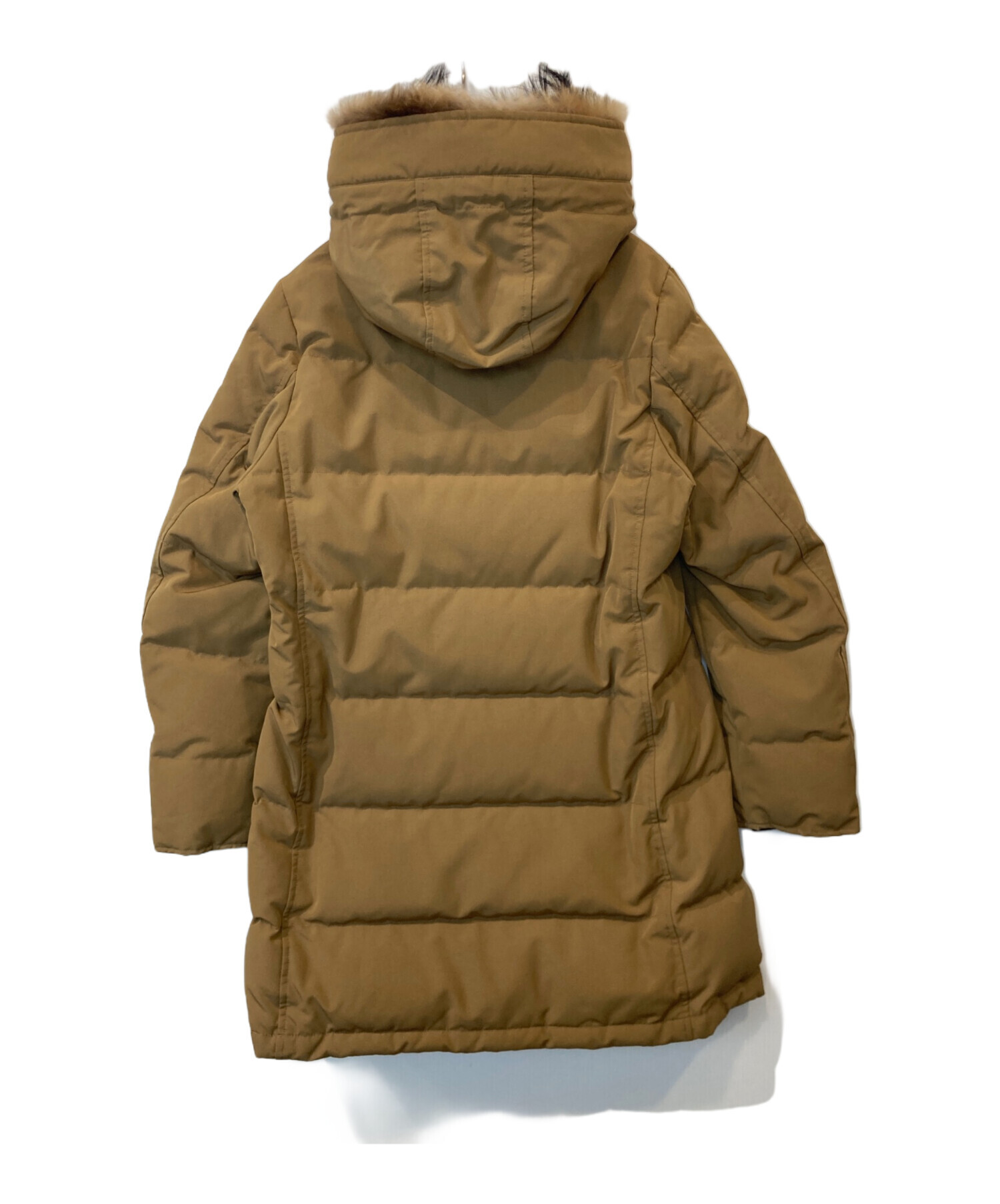 中古・古着通販】DANTON (ダントン) フード付きロングダウンコート JD