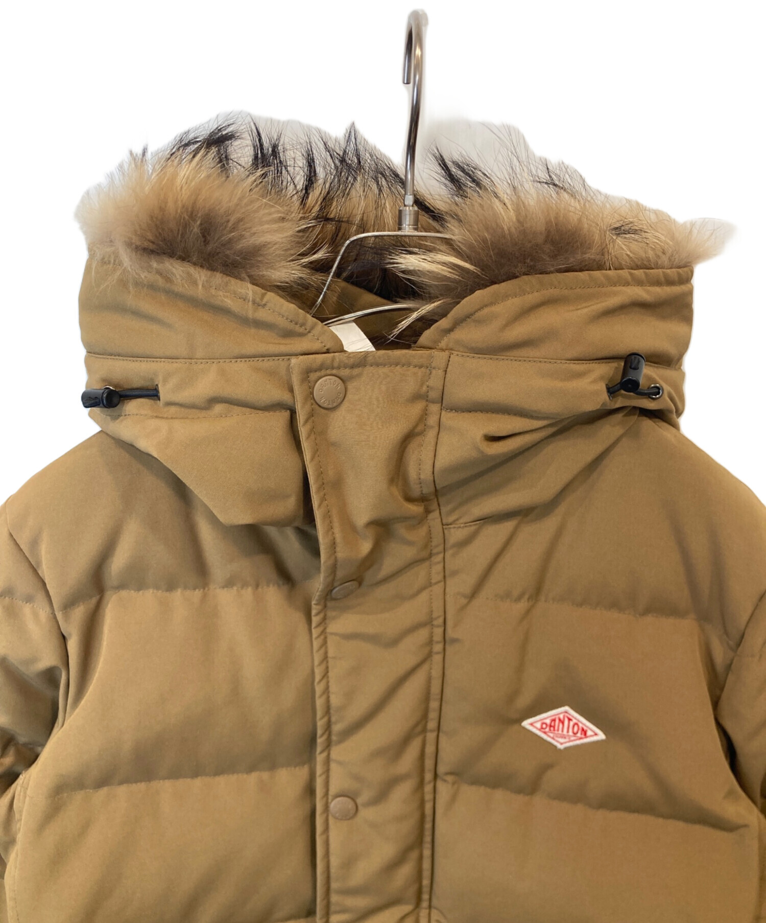 中古・古着通販】DANTON (ダントン) フード付きロングダウンコート JD