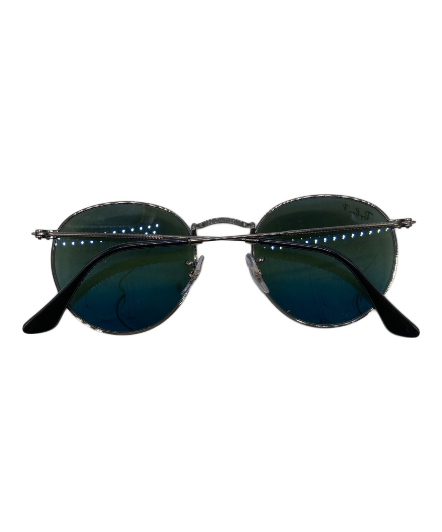 中古・古着通販】RAY-BAN (レイバン) ROUND METAL RB 3447 ブラック 
