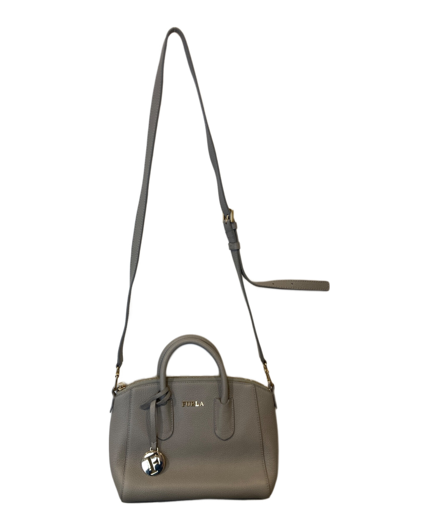 中古・古着通販】FURLA (フルラ) 2WAYバッグ BTK4TES グレー｜ブランド 