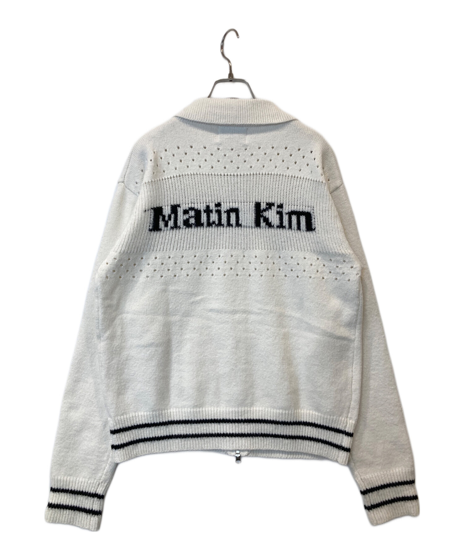 中古・古着通販】Matin Kim (マーティン・キム) ジップカーディガン