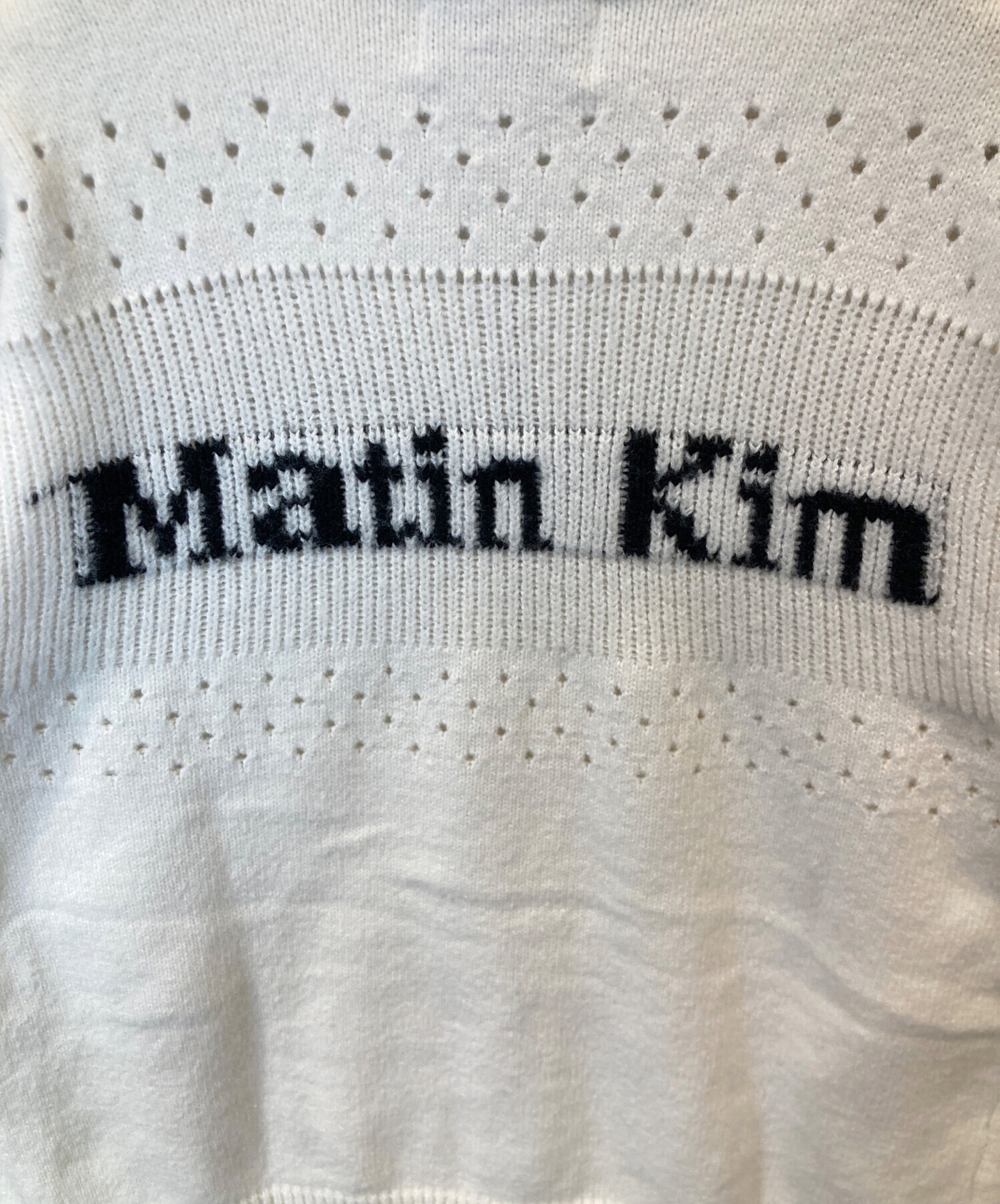 中古・古着通販】Matin Kim (マーティン・キム) ジップカーディガン