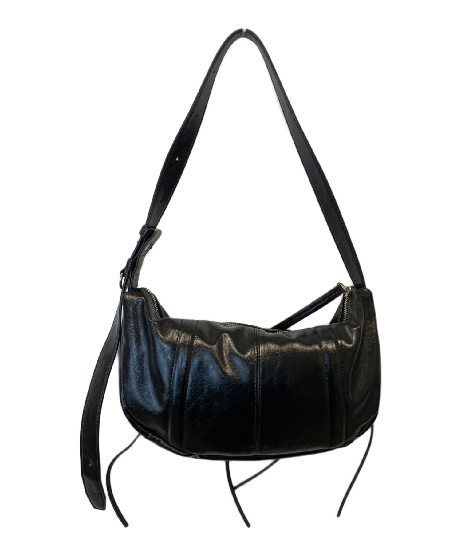 中古・古着通販】Matin Kim (マーティン・キム) HALF SHIRRING RIBBON