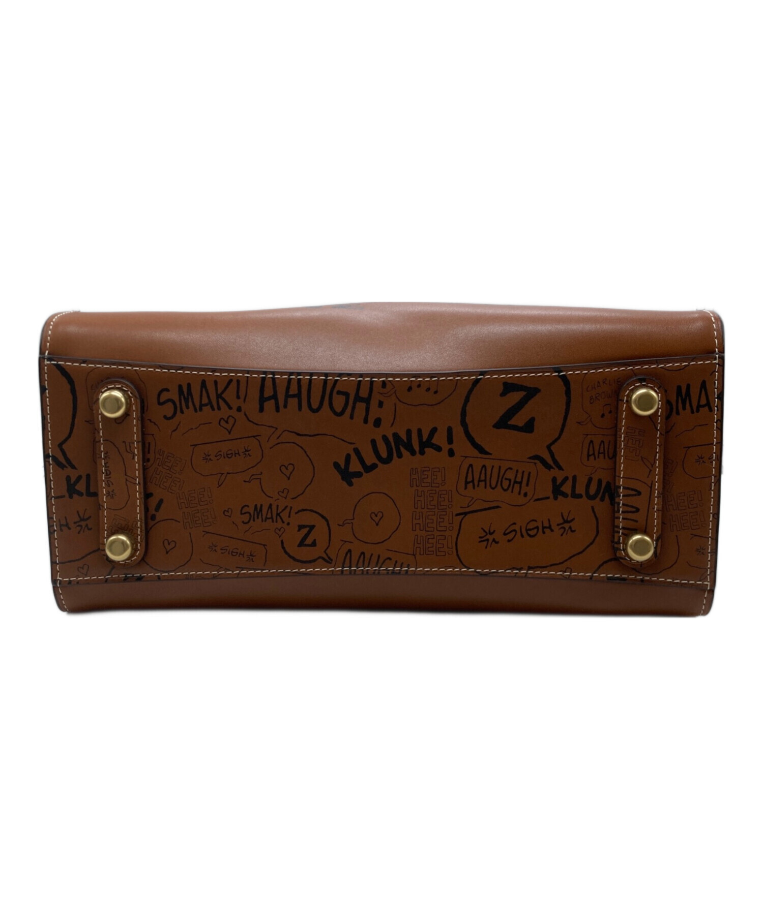 中古・古着通販】COACH (コーチ) PEANUTS (ピーナッツ) ローグ バッグ