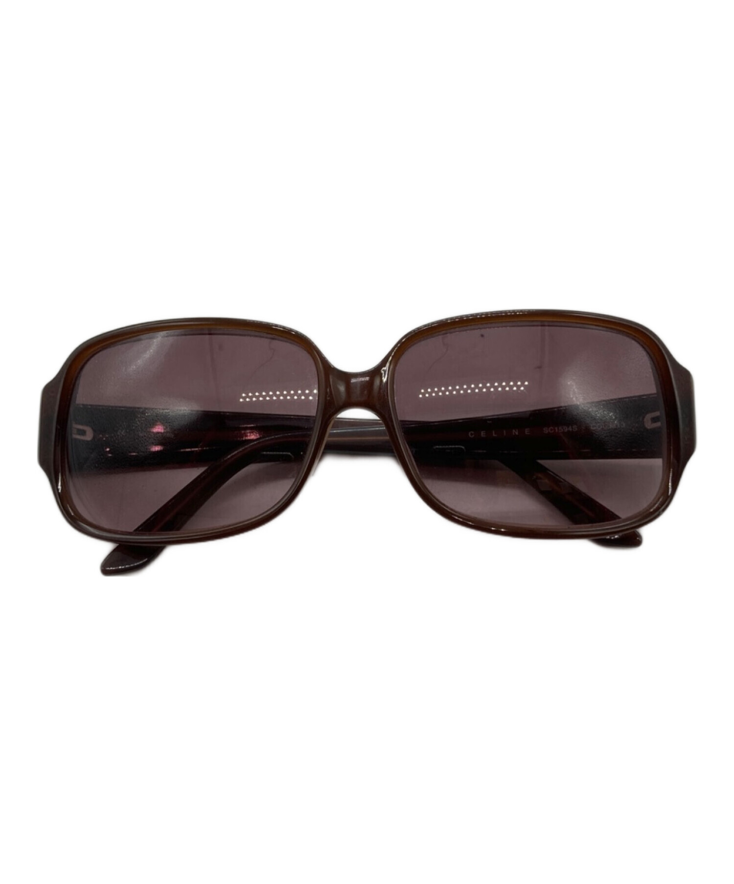 中古・古着通販】CELINE (セリーヌ) サングラス SC1594S ブラウン