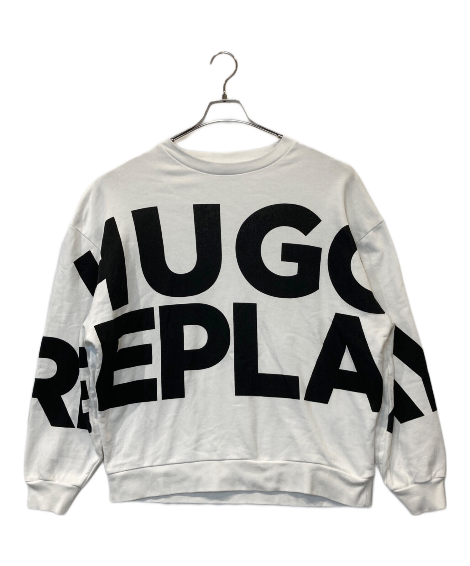 中古・古着通販】HUGO REPLAY (ヒューゴ リプレイ) ロゴスウェット