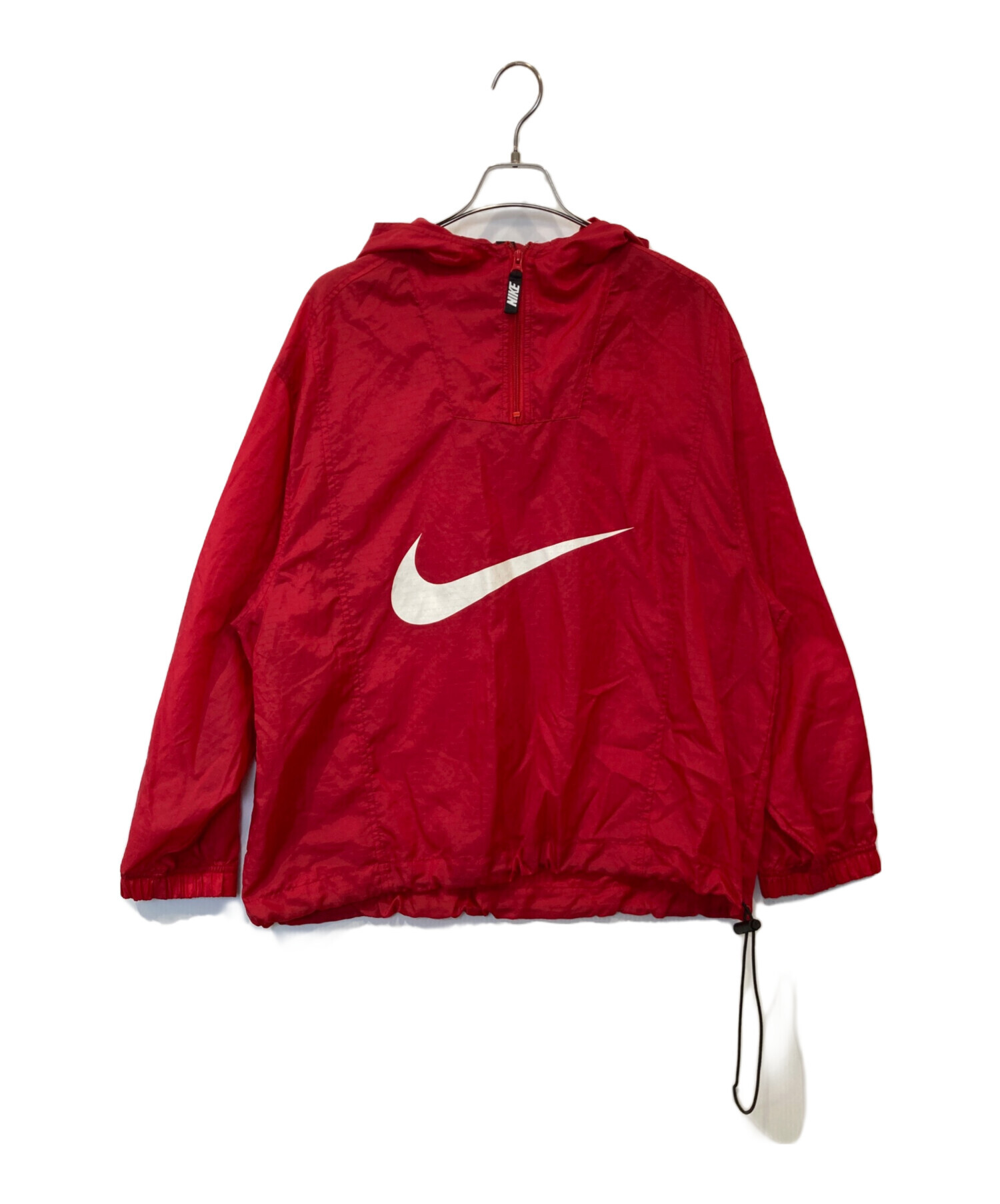 中古・古着通販】NIKE (ナイキ) アノラックパーカー レッド サイズ:XL